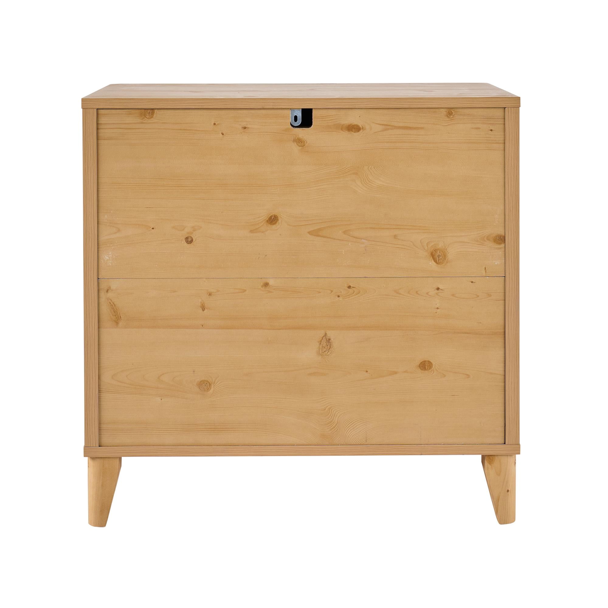 Better Homes & Gardens Leighton 3 Drawer Dresser, Natural - Image 3