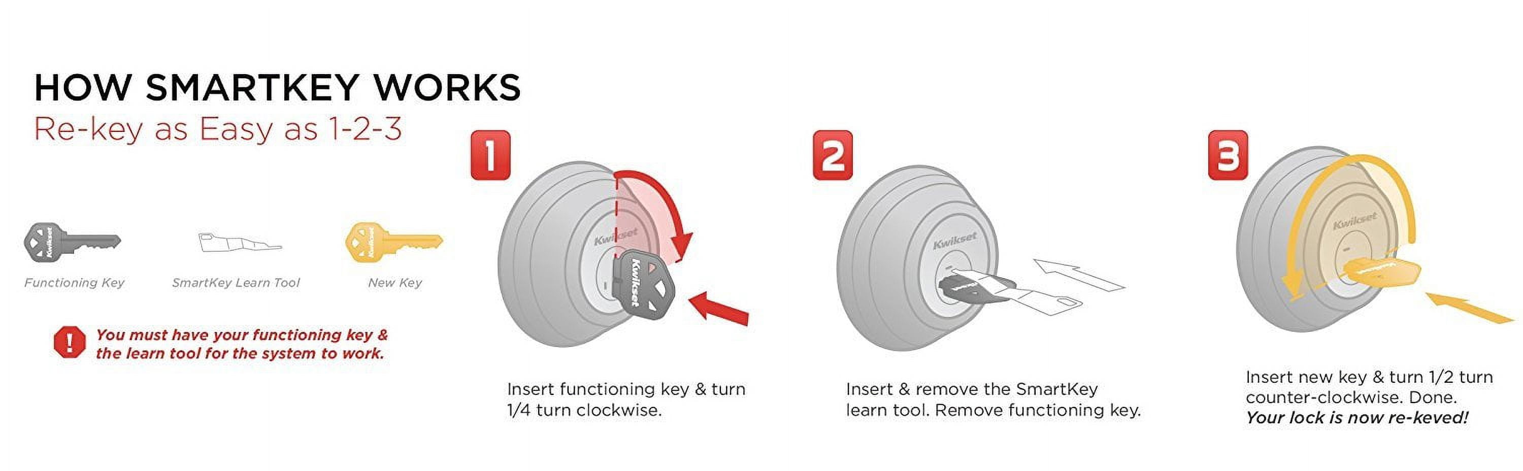 Kwikset 985 Series 2-Cylinder Deadbolt, Venetian Bronze, Metal, Door Latches & Bolts - Image 2