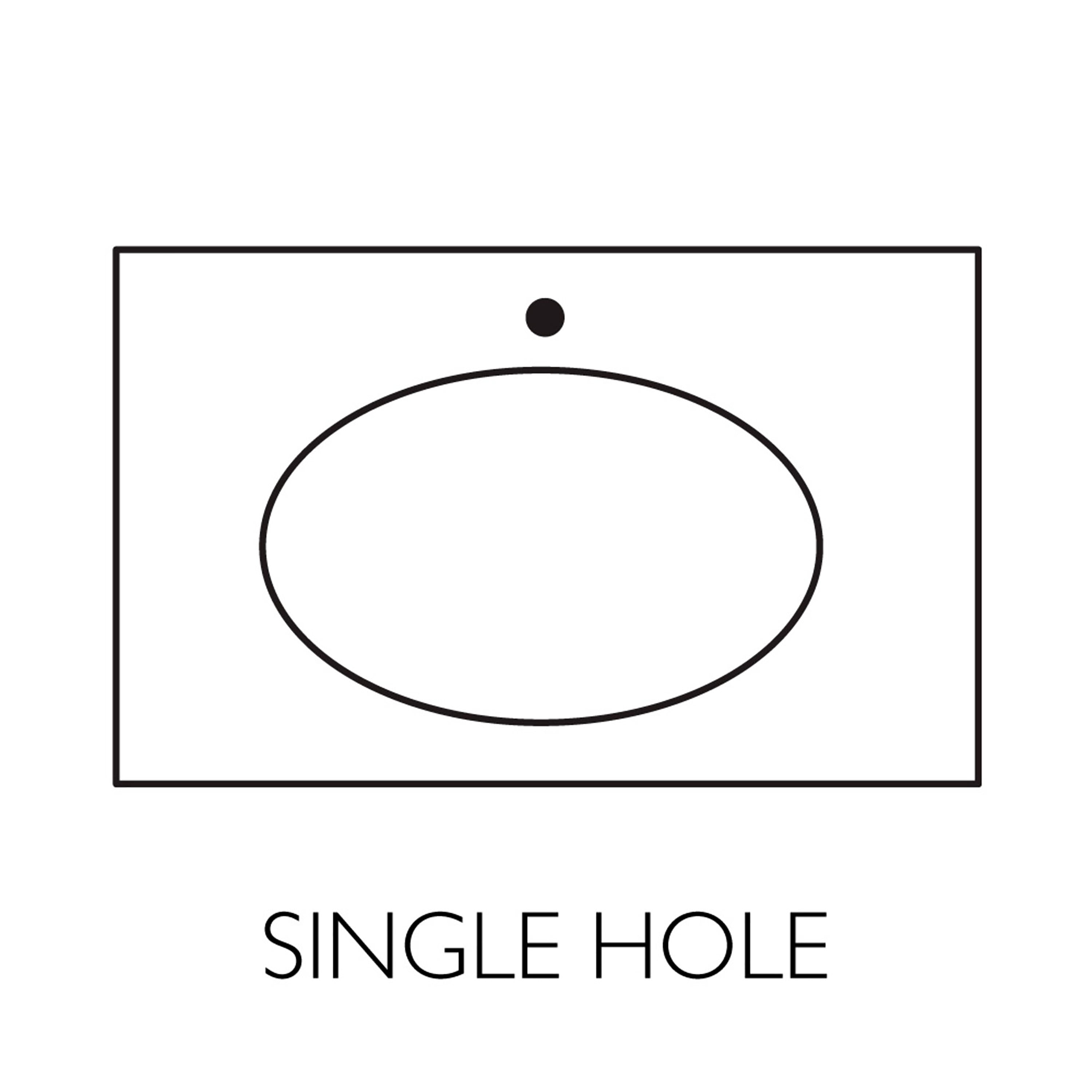 Design House Cultured Marble 31" x 22" Single Bowl Vanity Top with Single-Hole Mount and Backsplash, White - Image 12