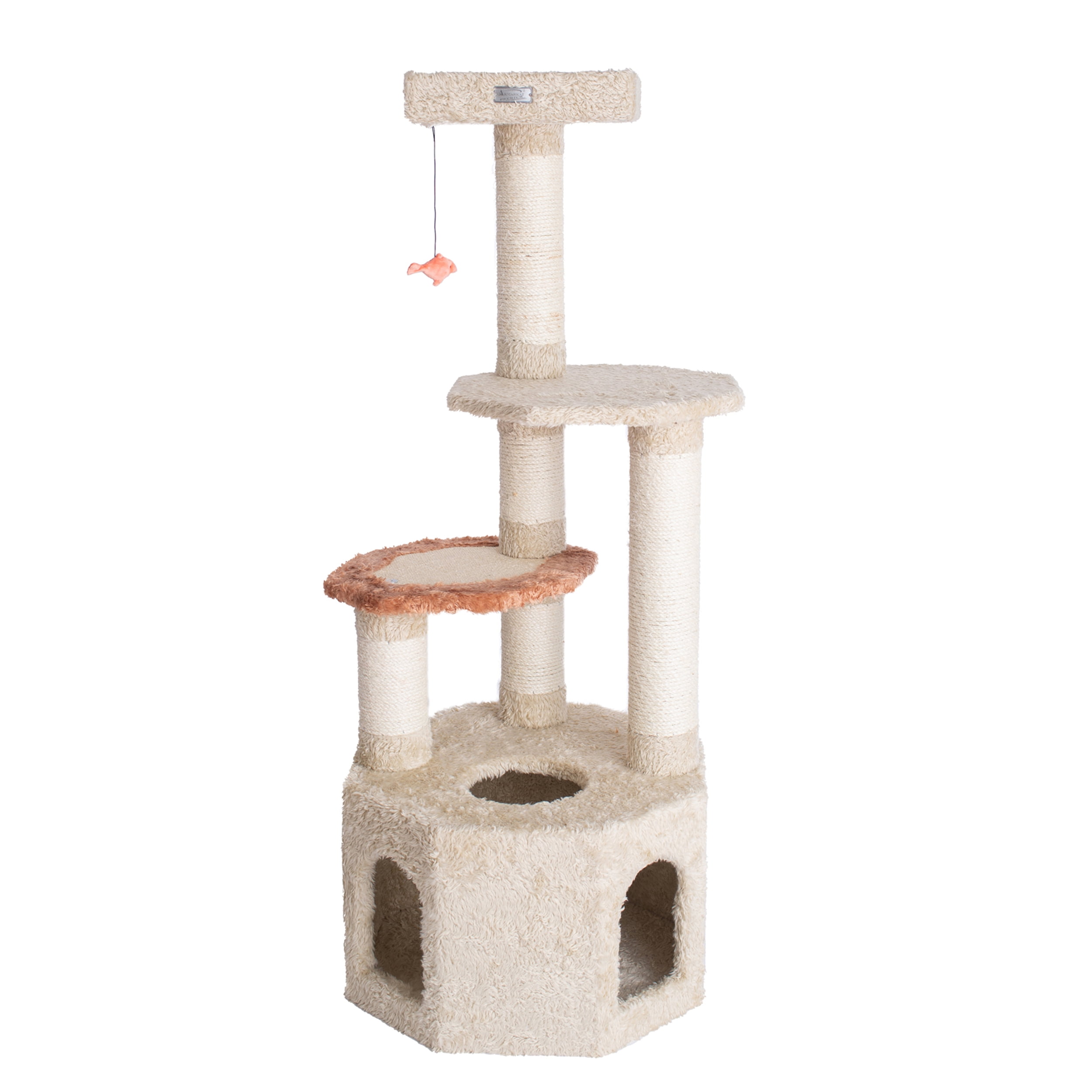 Armarkat Premium real wood Cat Tree Model X5703, Khaki - Image 5