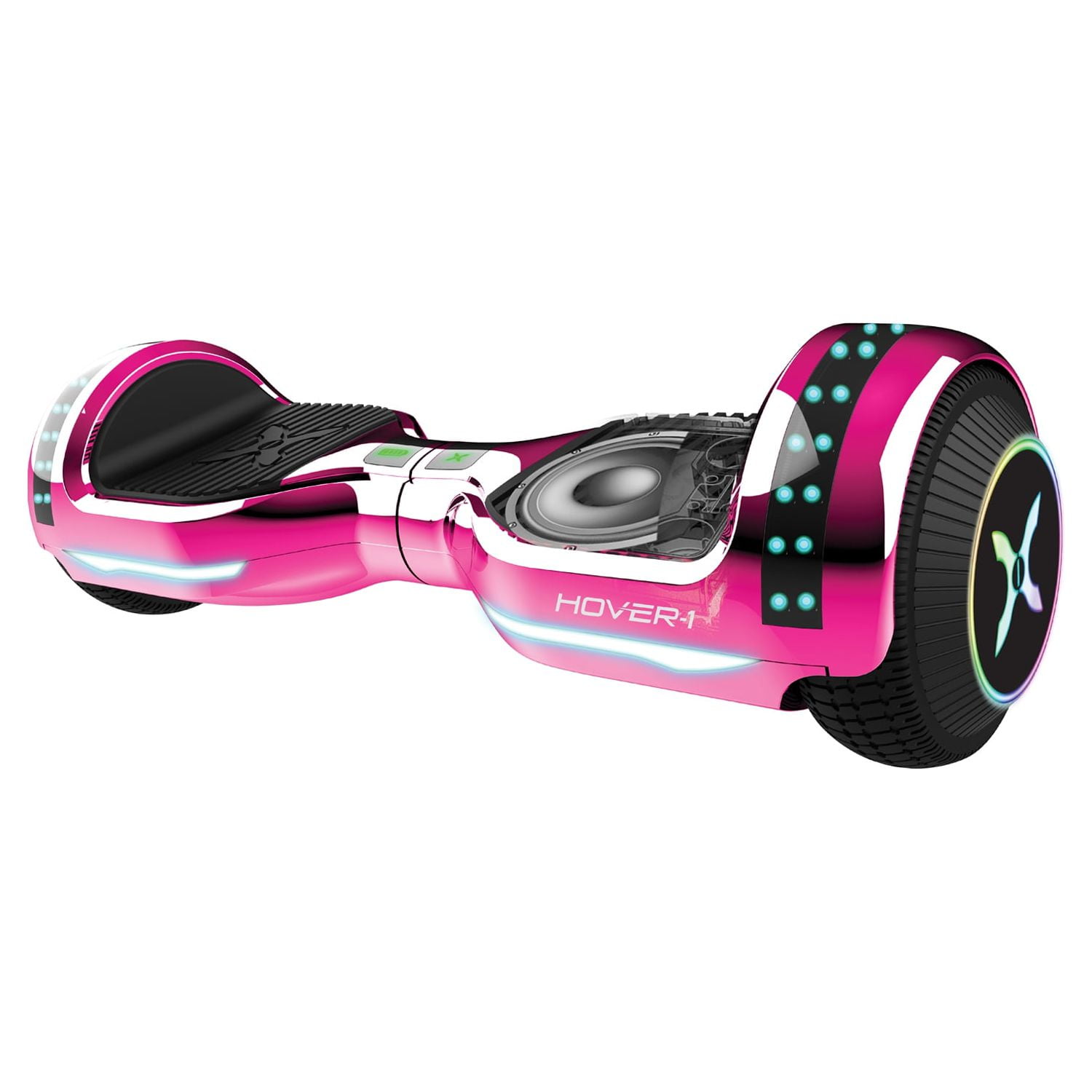 Hover-1 Matrix Hoverboard For Teens, 6.5 in Wheels, 180 lb Maximum Weight, LED Lights & Bluetooth Speaker, Pink - Image 11