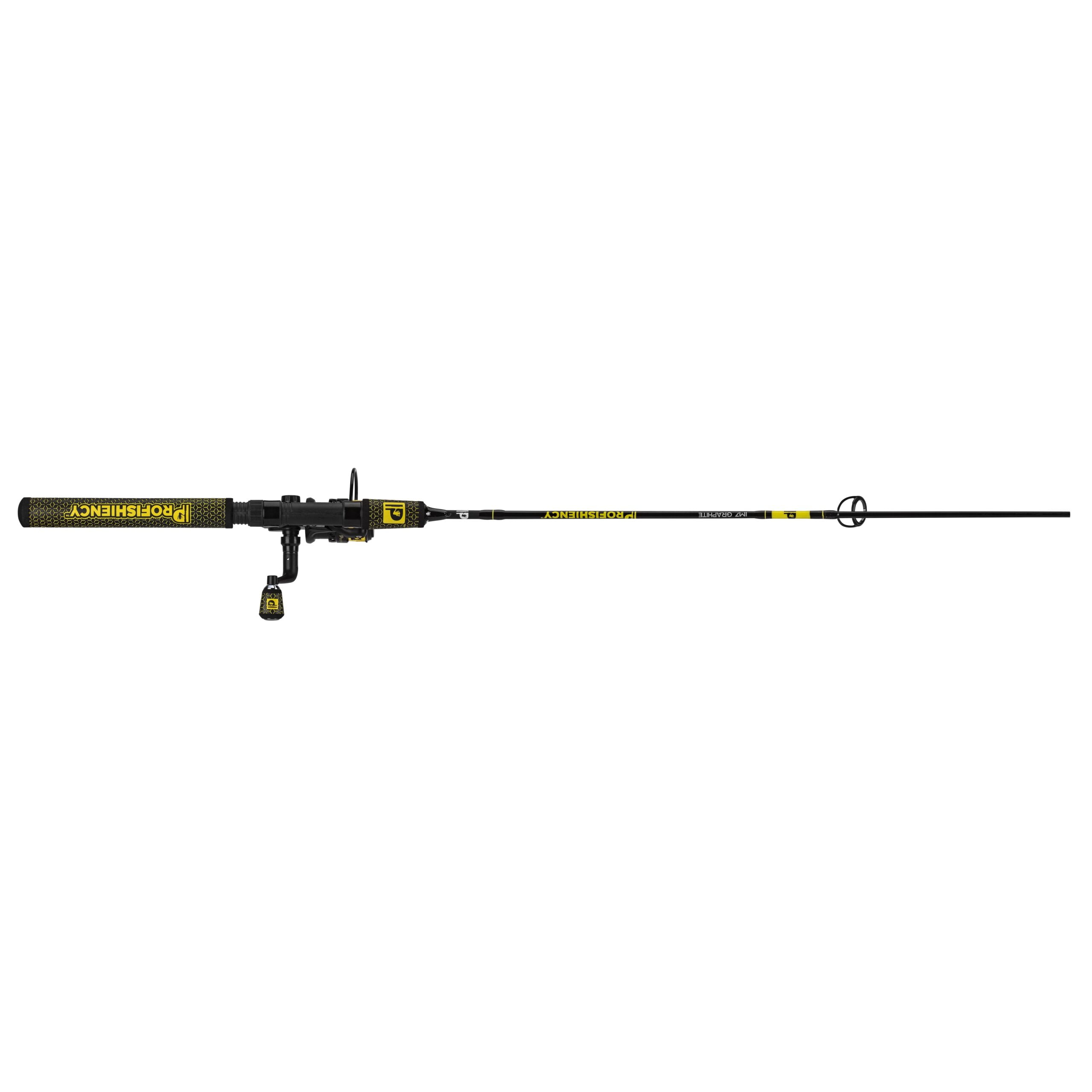 ProFISHiency Bumblebee 5ft 6in Micro Spinning Graphite Fishing Pole & Reel Combo, Moderate Action - Image 2