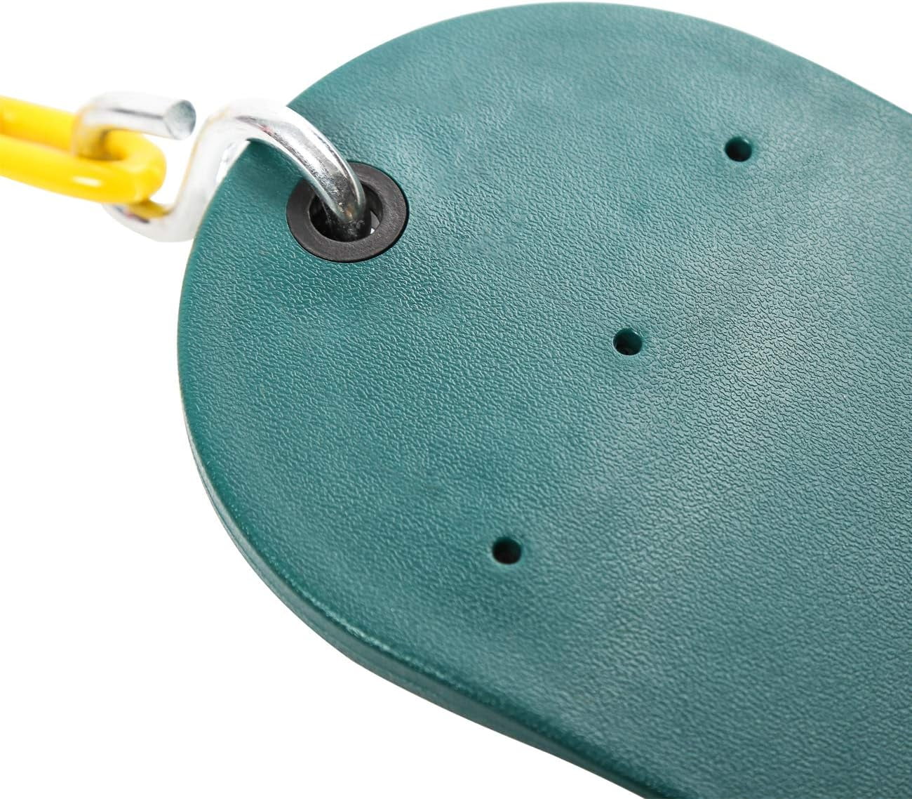 Bibana 2PCS Swings Seats Heavy Duty with 66" Chain, Playground Swing Set Accessories Replacement with Snap Hooks, Support 250lb (Green) - Image 7