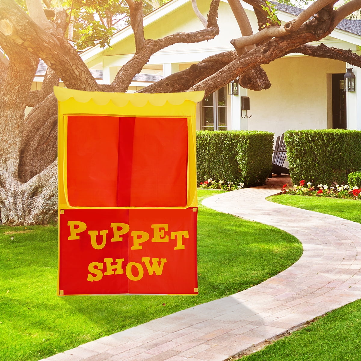 Kids Puppet Show theater play tent - Image 2