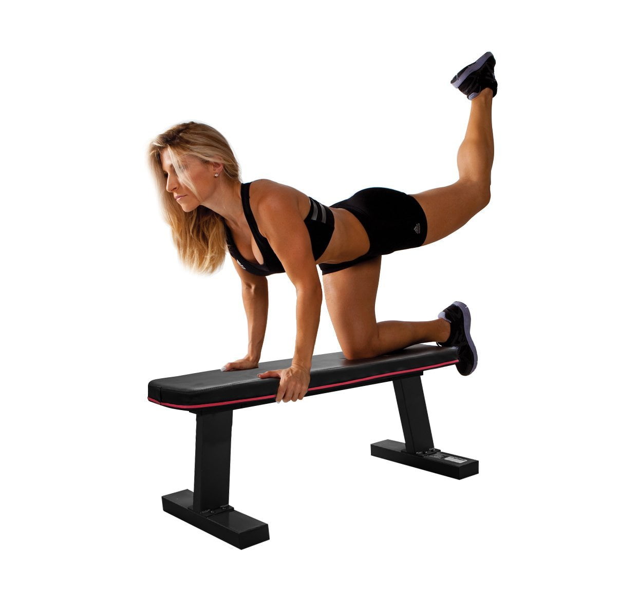 Marcy Multipurpose Home Gym Workout Utility Flat Board Bench | SB-10510 - Image 6