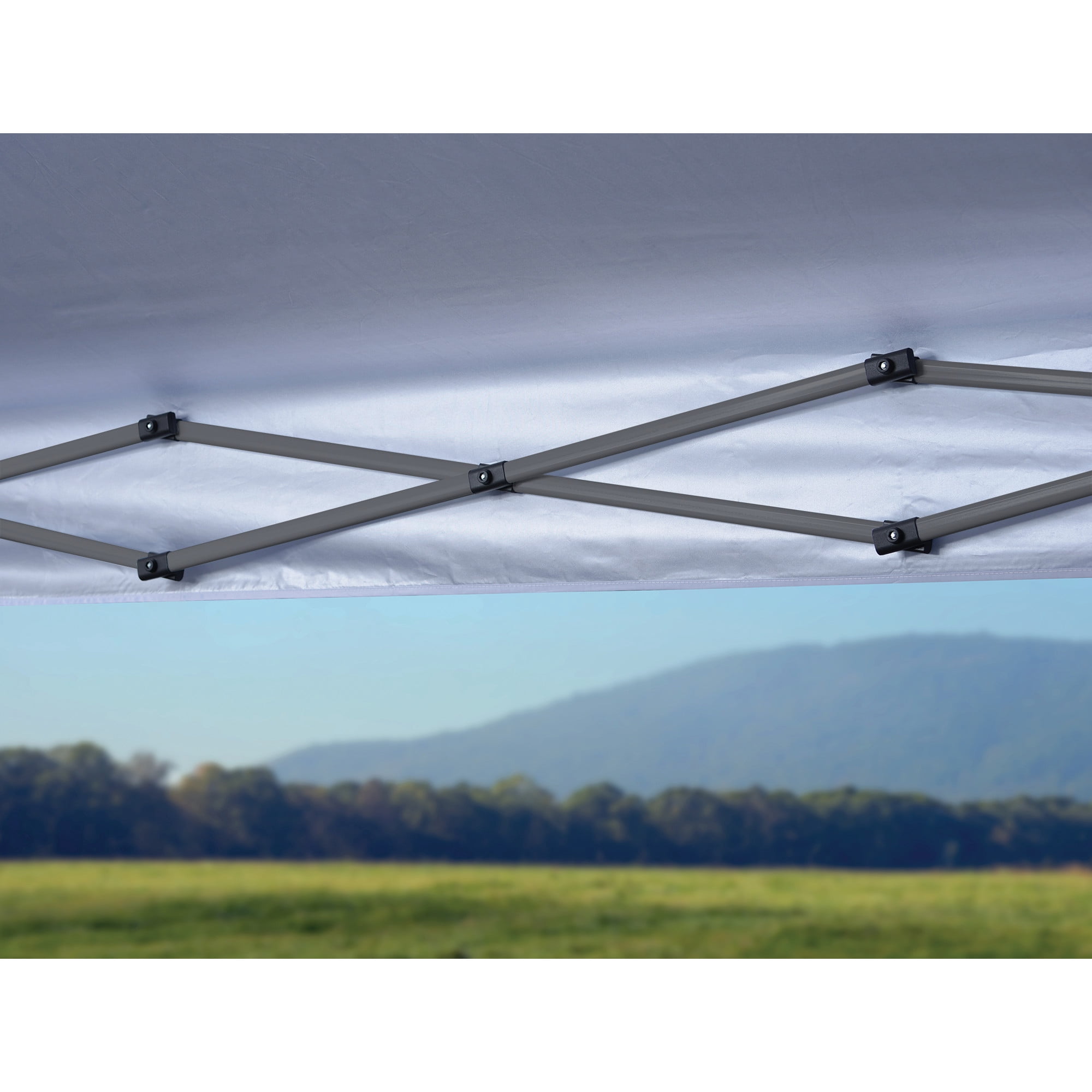 Quik Shade Expedition 10 x 10 x 9 ft Green Ex64 Slant Leg Canopy - Image 4