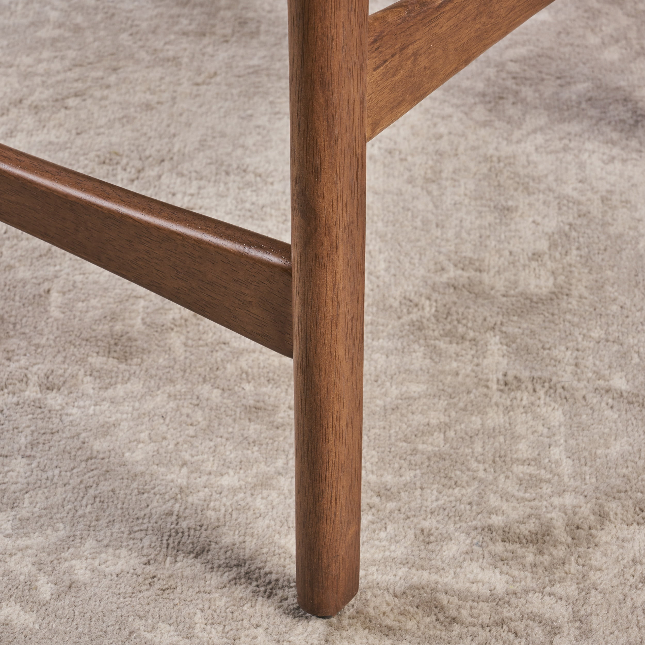 Noble House Gillian Indoor Fabric Upholstered Counter Stool, Set of 2, Mint - Image 4