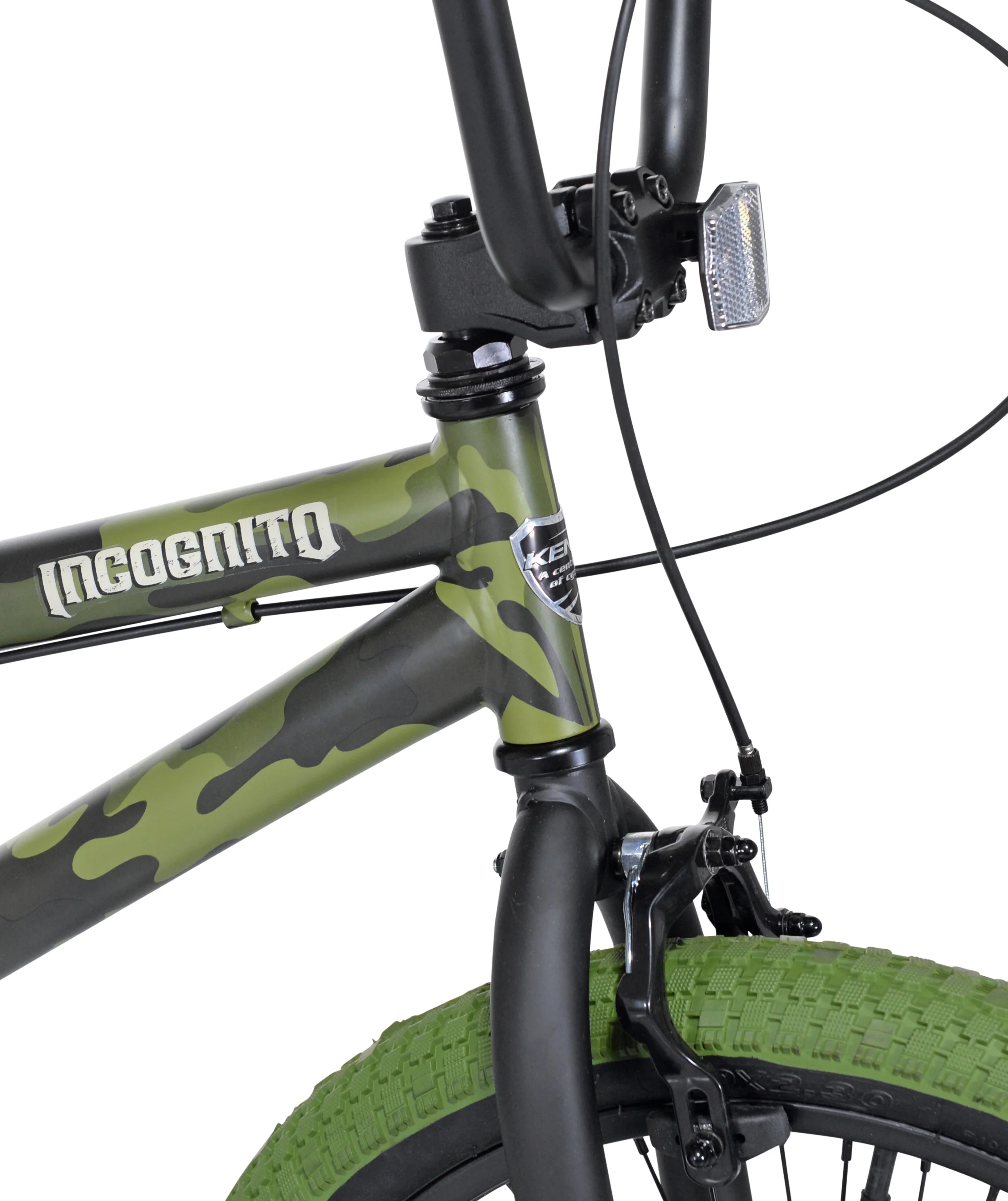 20" Kent Incognito BMX Kids Bicycle, Child Ages 7-13 Years, Green Camouflage - Image 2
