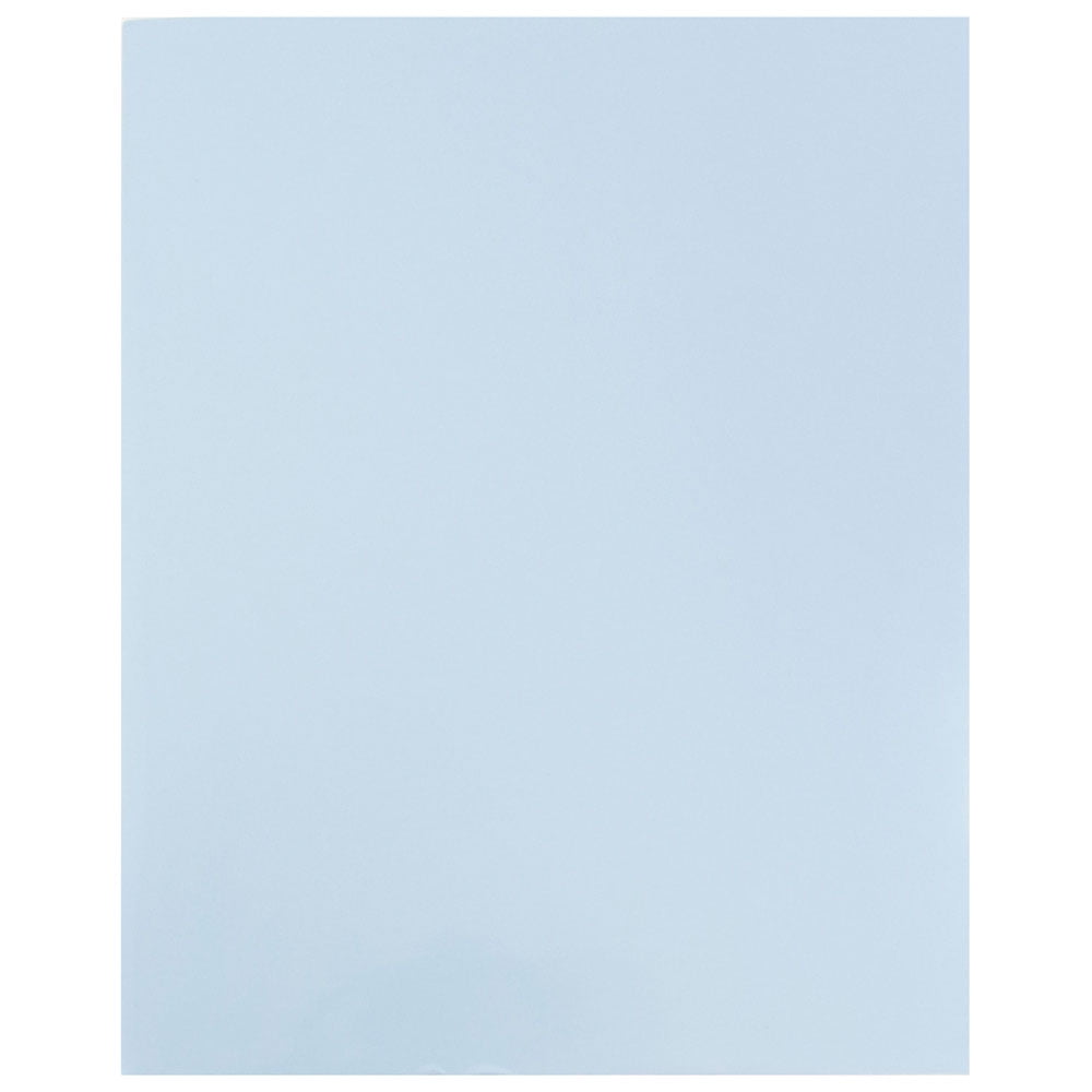 JAM Paper Glossy Two Pocket Folders, Baby Blue, 6/Pack - Image 5