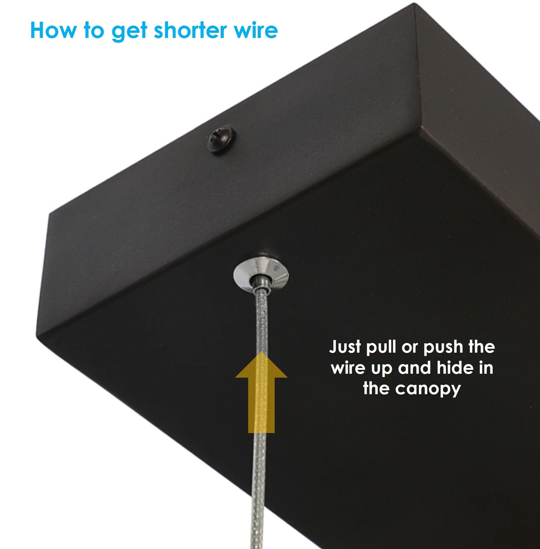 Modern Square LED Pendant Light for Kitchen Island, Dinning Room, Living Room Square Chandelier, Shape Adjustable - Image 5