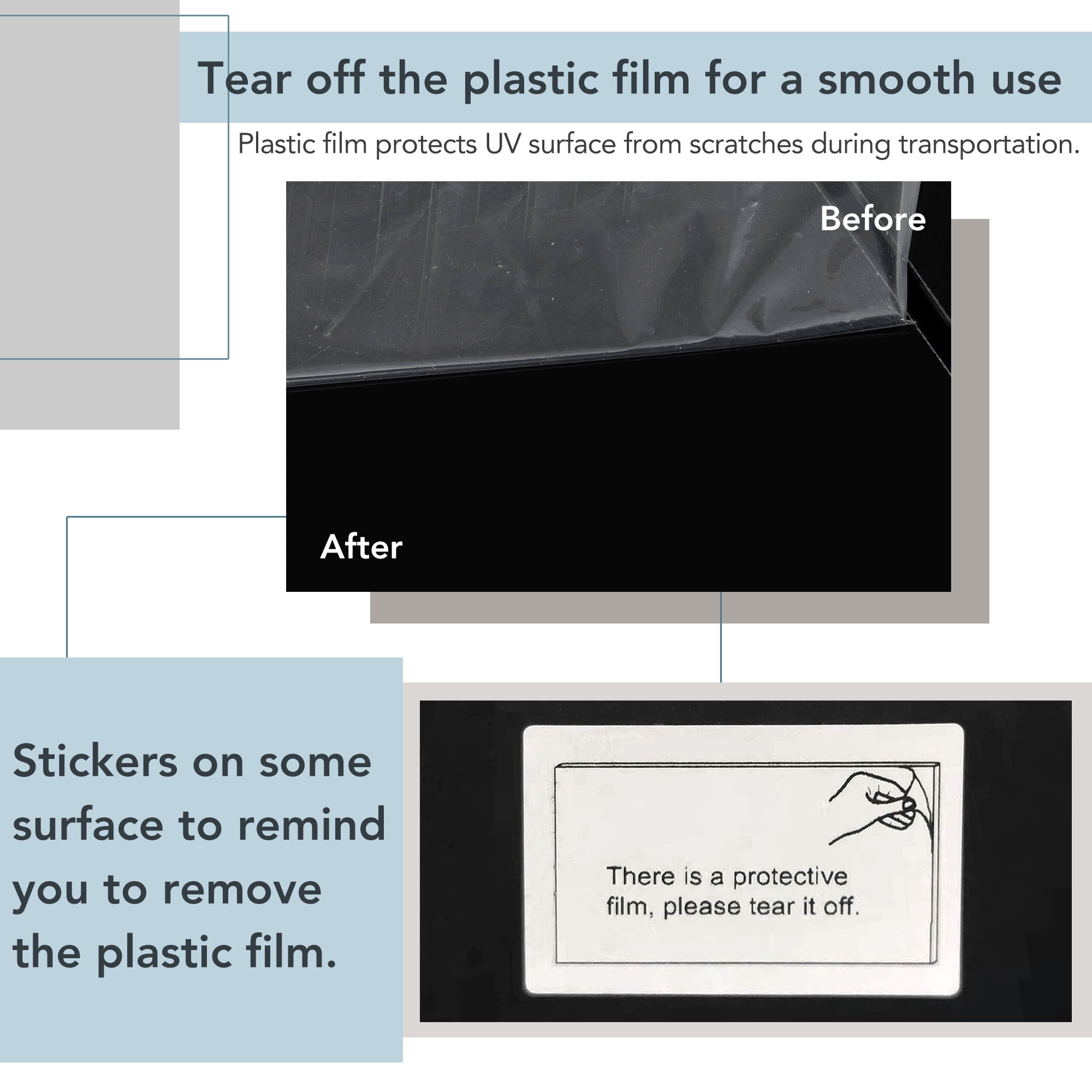 Aukfa Modern Extendable Coffee Table - Rectangle Cocktail Table with Hidden Storage - Black - Image 2