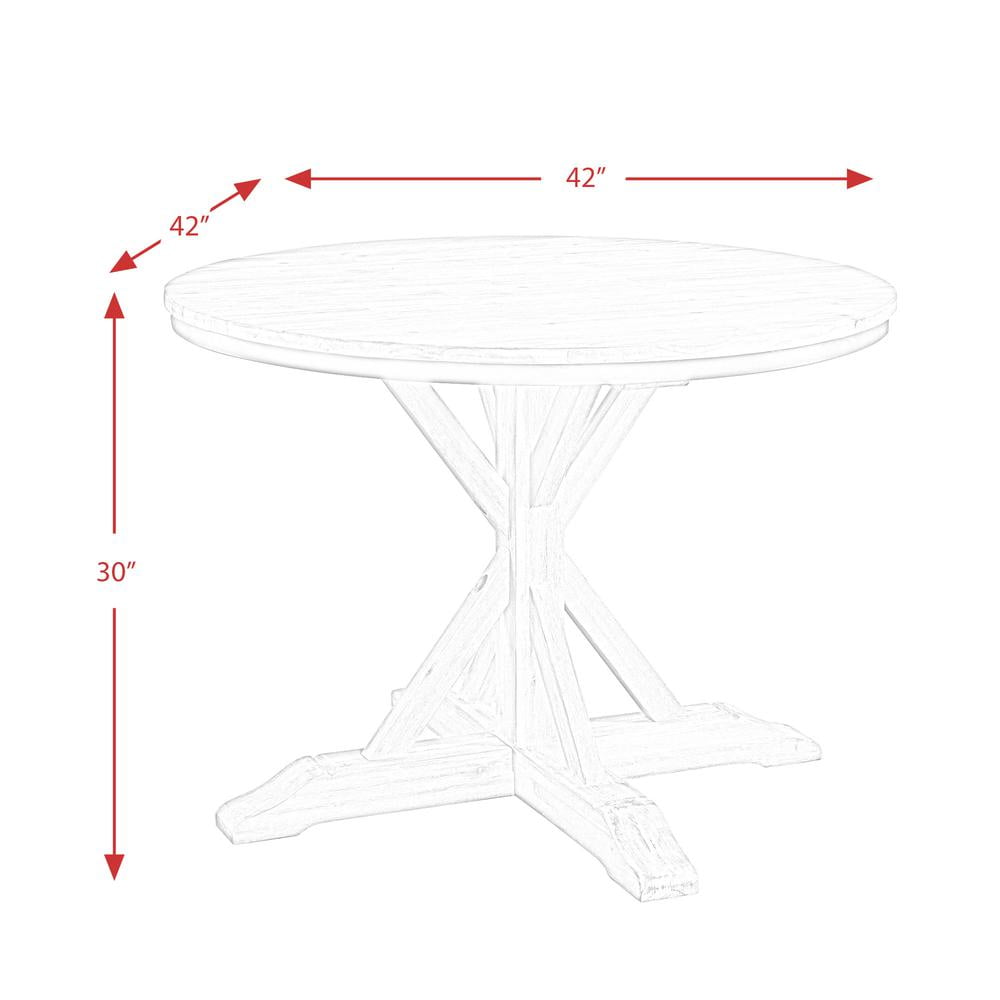 Picket House Furnishings Keaton Round Standard Height Dining Table - Image 5