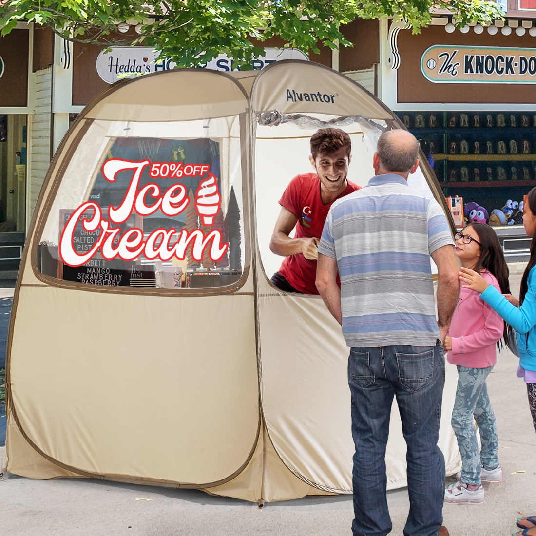 Pop Up Gazebo Camping Room Vendor Commercial Tent Booth - Image 10