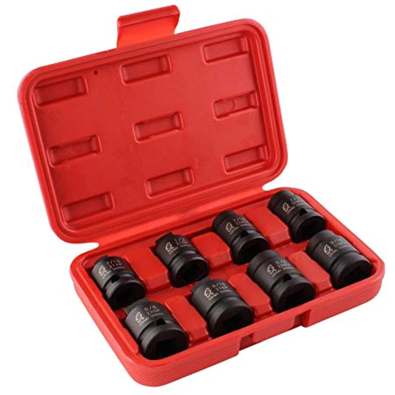 Sunex 2841 8-Piece 1/2 in. Drive Pipe Plug Impact Socket Set - Image 13