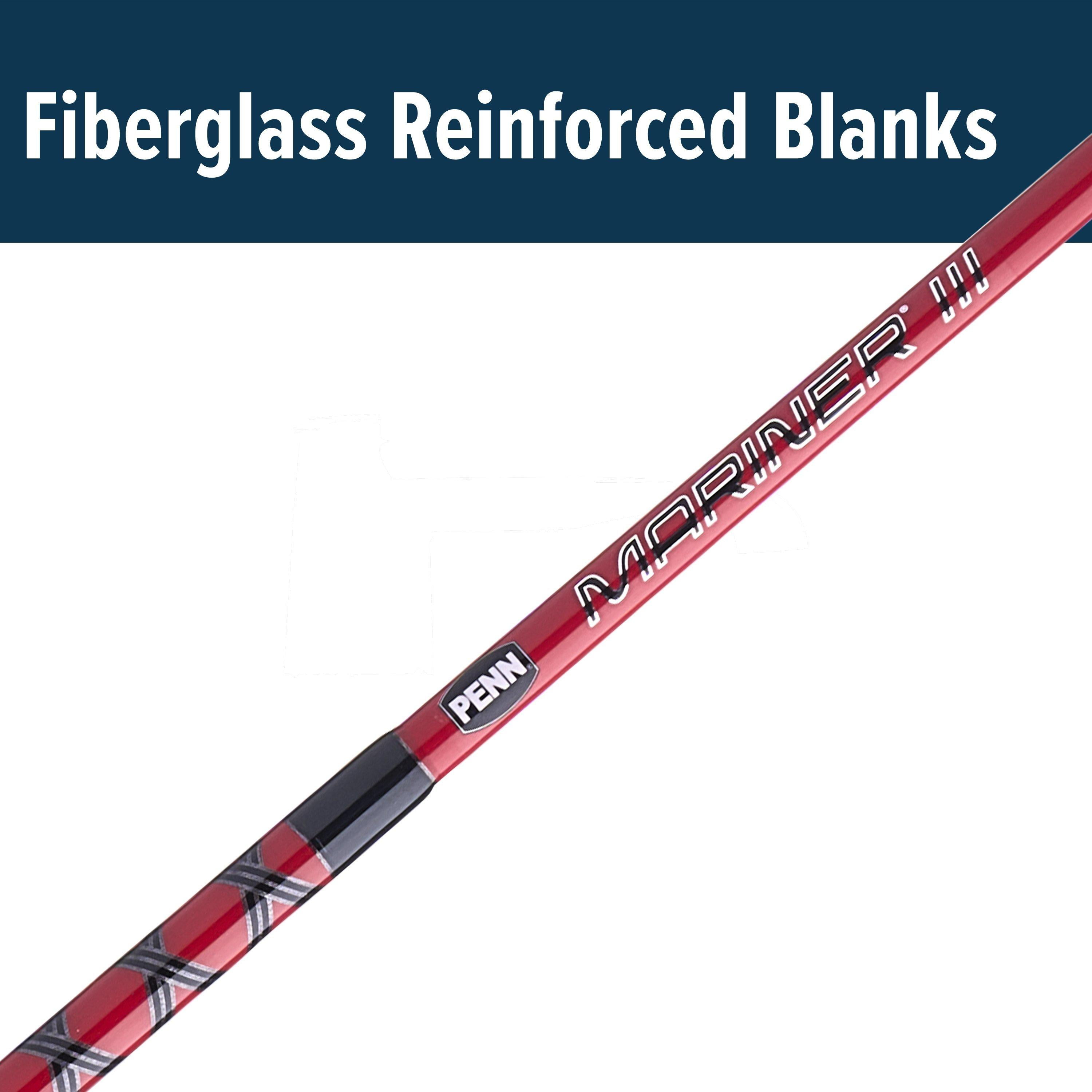 PENN Mariner® III Boat Conventional Rod, 6' Extra Heavy Fishing Rod - Image 7