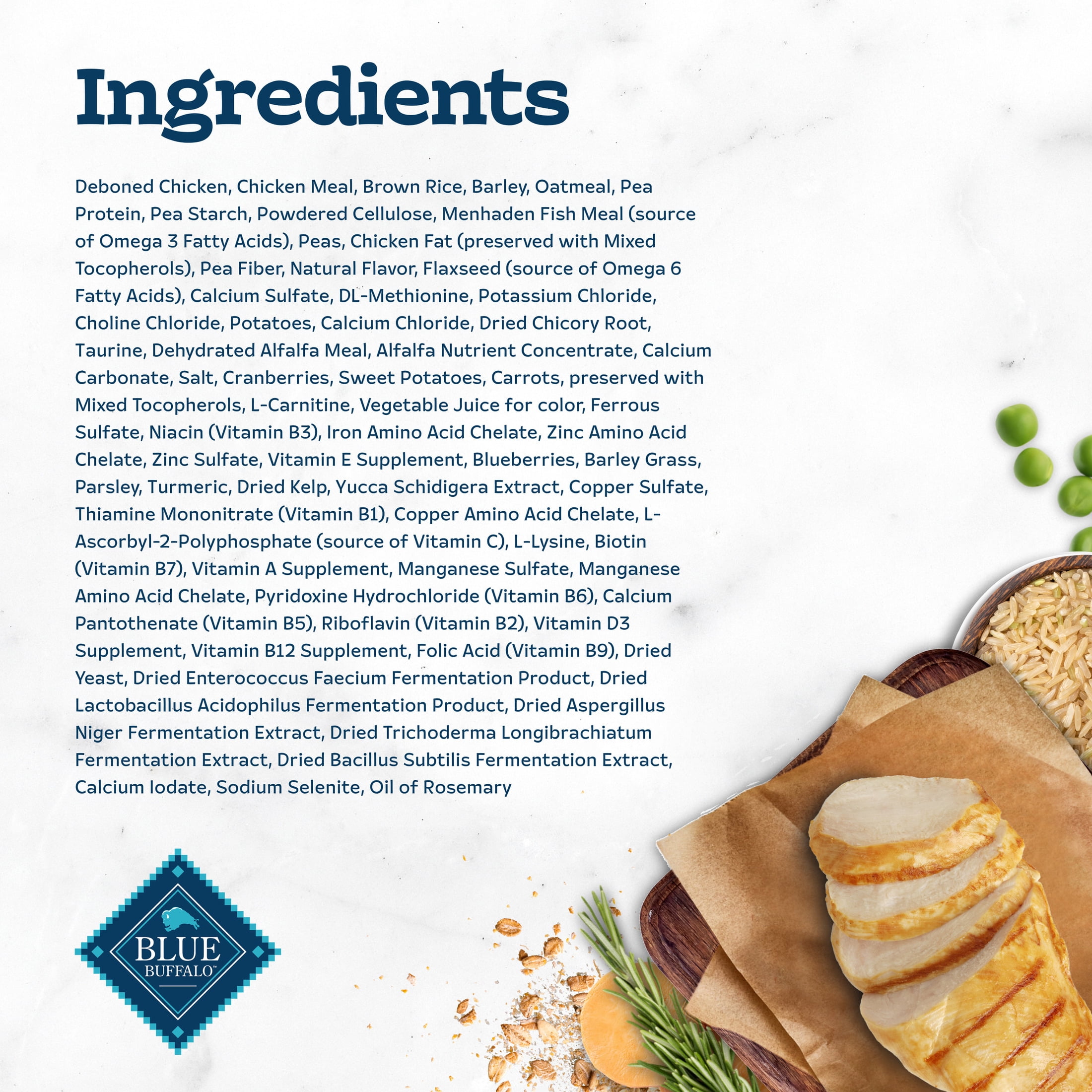 Blue Buffalo Tastefuls Natural Dry Cat Food, Weight Control, 15-lb. Bag - Image 7