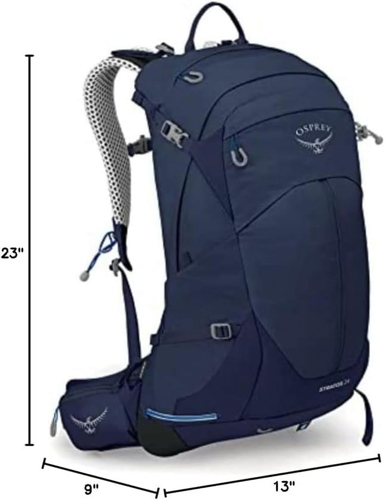 Osprey Stratos 24L Mens Hiking Backpack - Cetacean Blue - Image 4