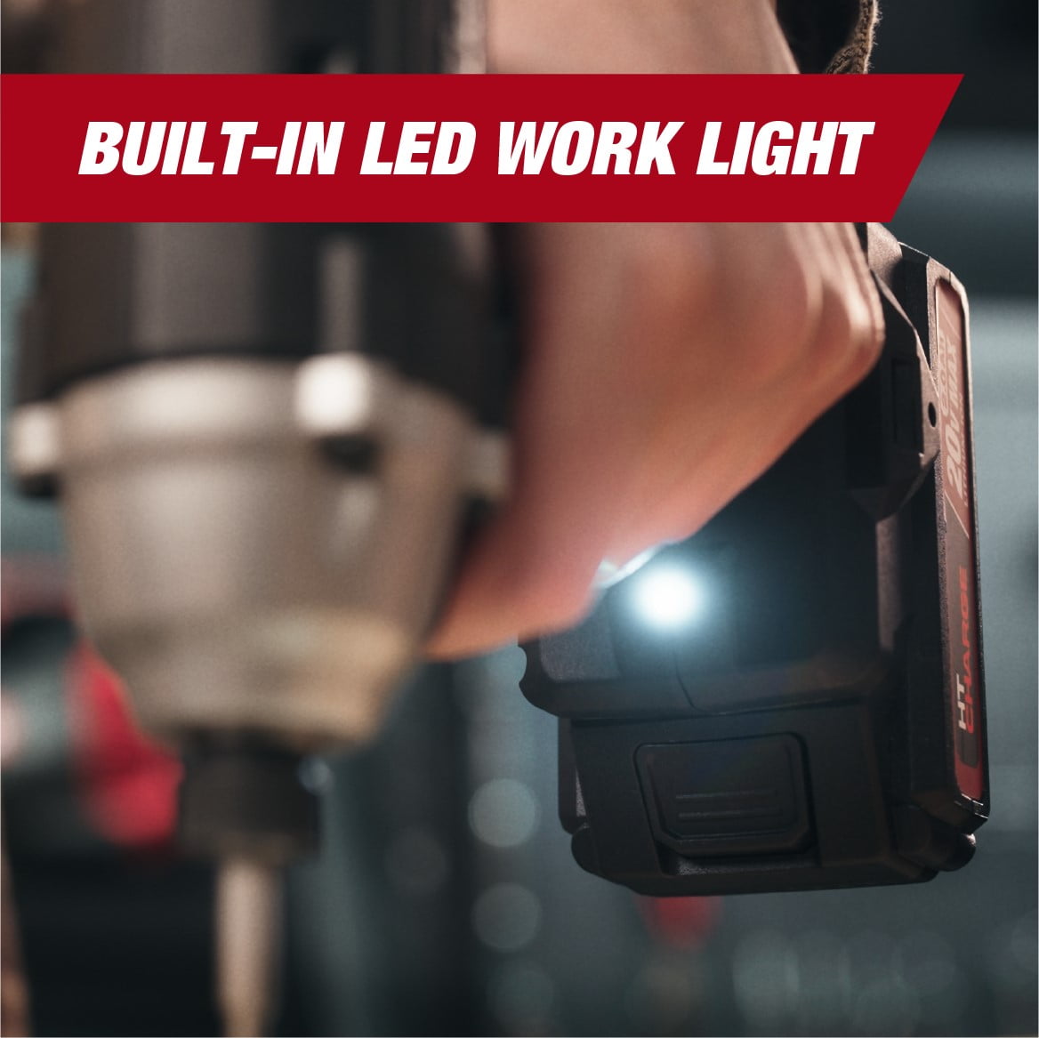 Hyper Tough 20V Brushless Impact Driver with 2.0Ah Lithium-Ion Battery Pack and Charger, 1/4-inch. Hex Collet Chuck Size, 22006.2 - Image 2