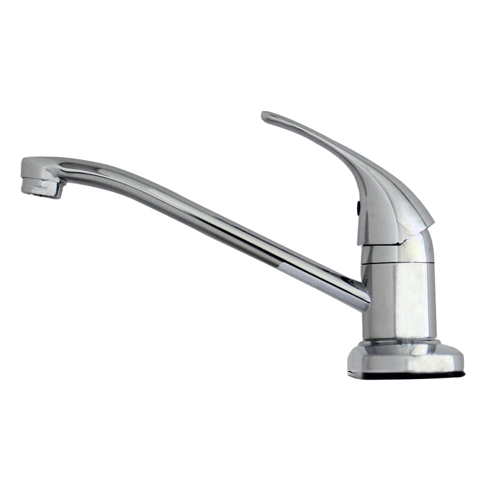 WMF-8347Z-CP - Hybrid Metal Deck Single Handle Kitchen Sink Faucet, Ceramic Cartridge, less Spray - Image 8