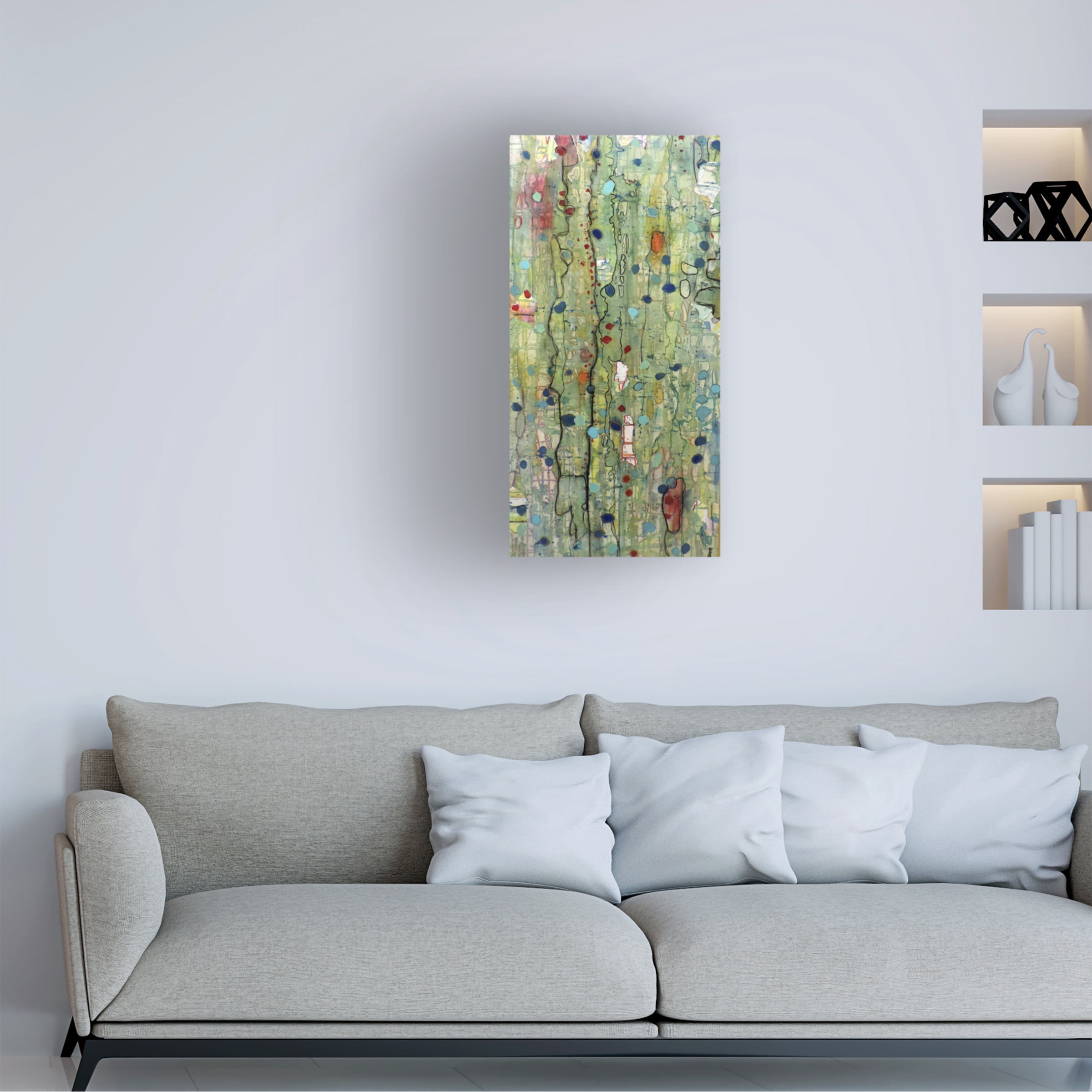 Trademark Fine Art Sylvie Demers In Vitro Canvas Wall Art - 24x47 - Image 2