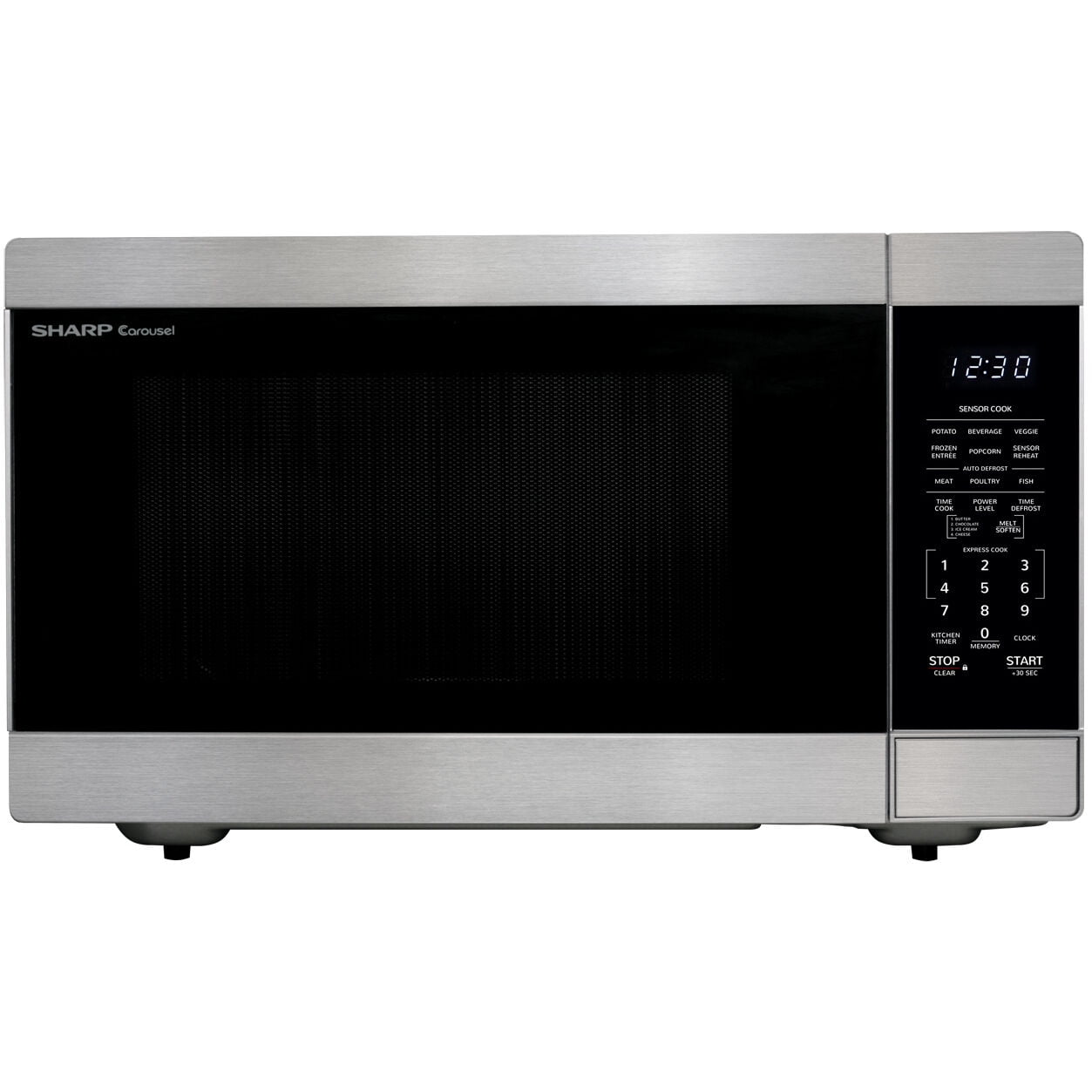 Sharp 2.2 cu ft Countertop Microwave Ovens in Stainless - Image 4