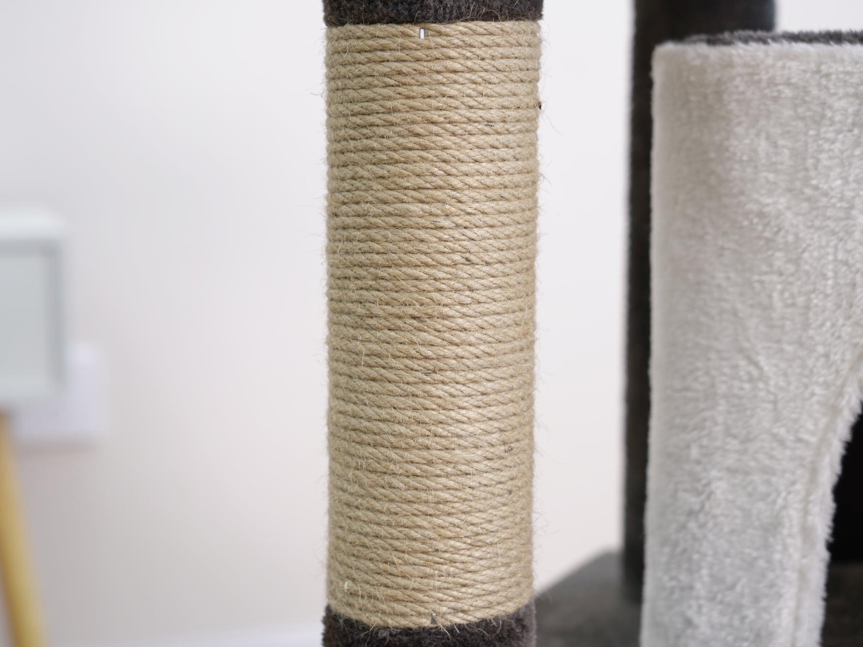 Vibrant Life 5-Level 49" Minimalist Cat Tree with Condo Perch Scratching Post, Brown&Beige - Image 5