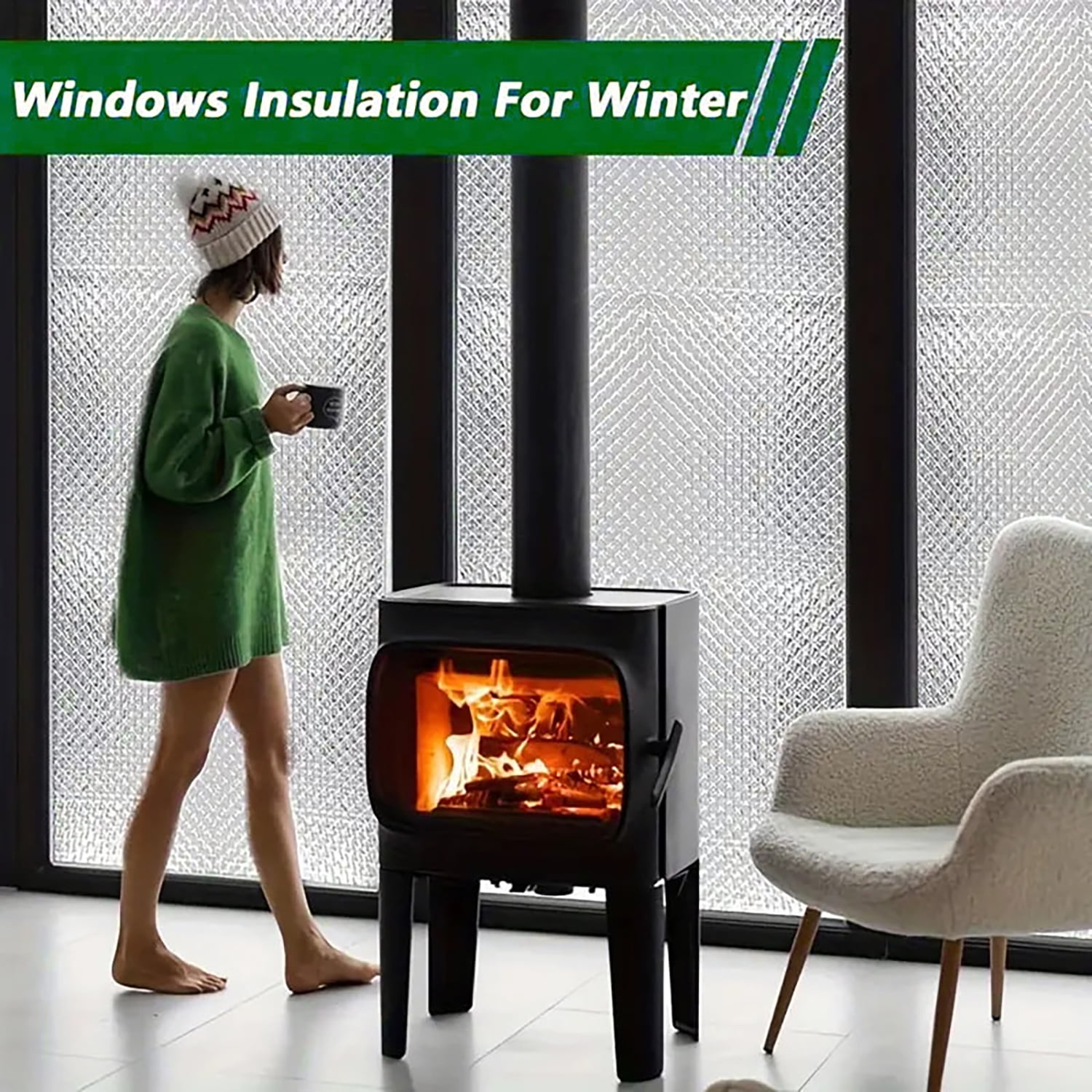 Petoto Bubble Reflective Insulation Roll, 24 in X 33 Ft Double Aluminum Foil, Window Insulation for Summer Heat, Thermal Insulation Radiant Barrier for Windows, RV, Roof, Garage Door - Image 10