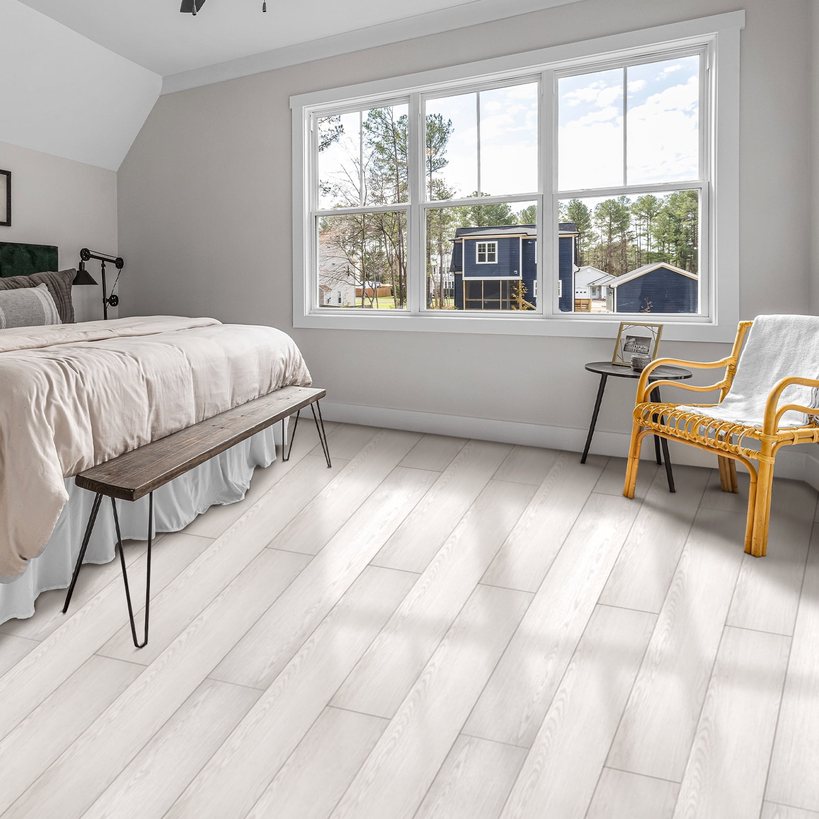 Self-adhesive 6" x 36" x 2mm Luxury Vinyl Plank 36 PACK-54 Sq.Ft - Image 5