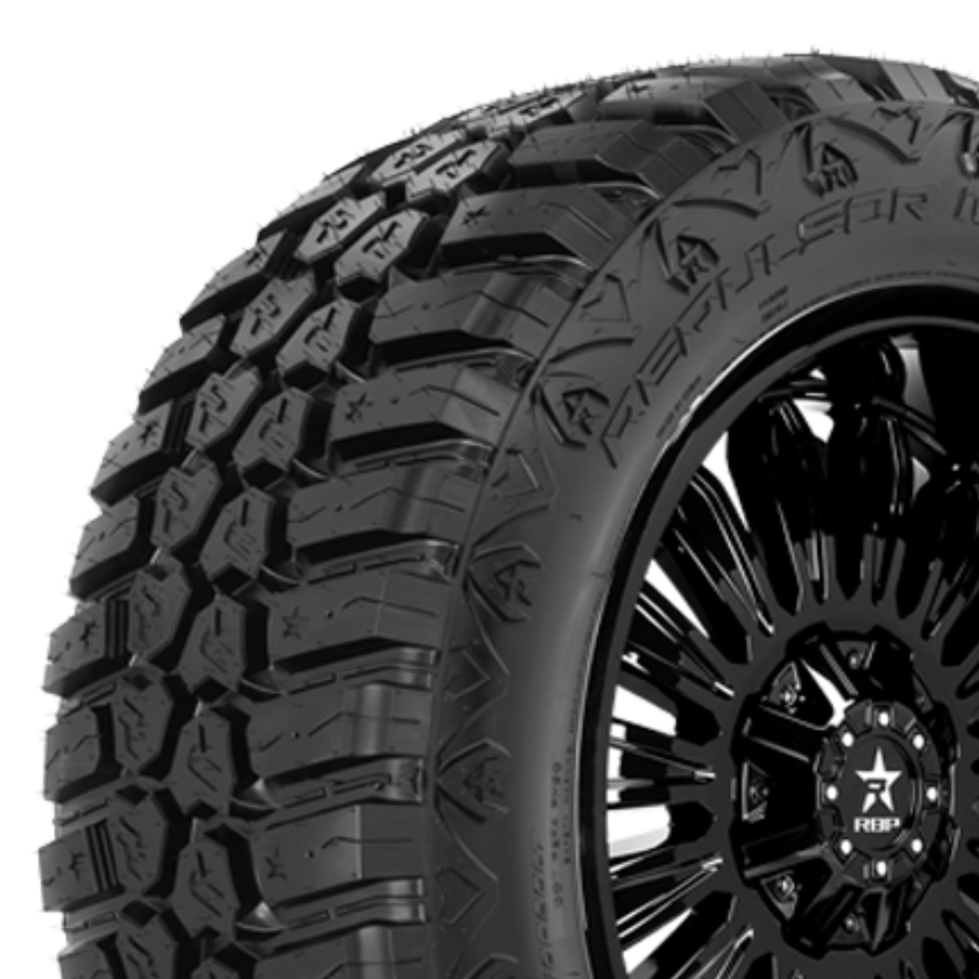 RBP Repulsor MT RX Mud Terrain LT35X12.50R22 117Q E Light Truck Tire - Image 4