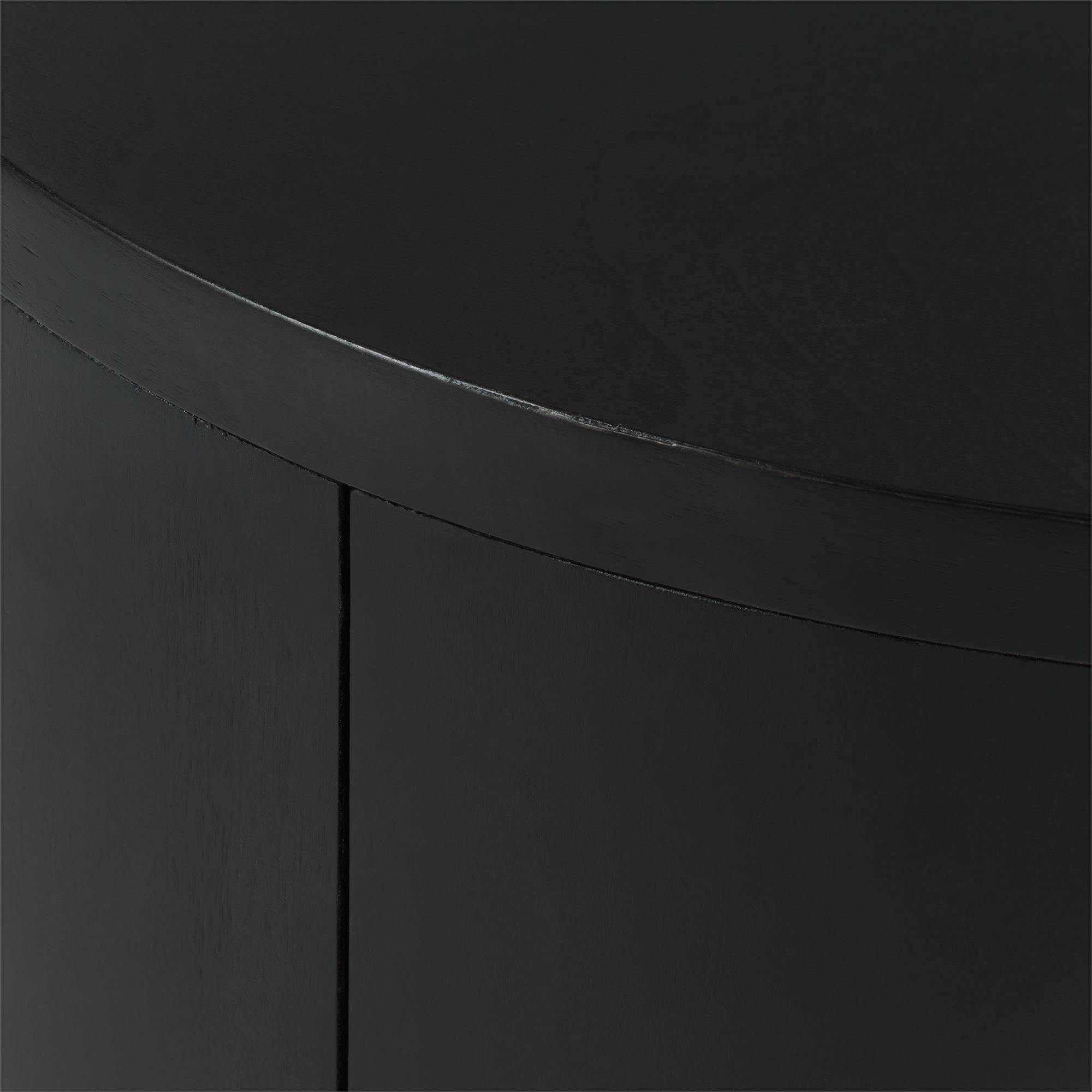 Better Homes & Gardens Miller Drum End Table, Black - Image 5