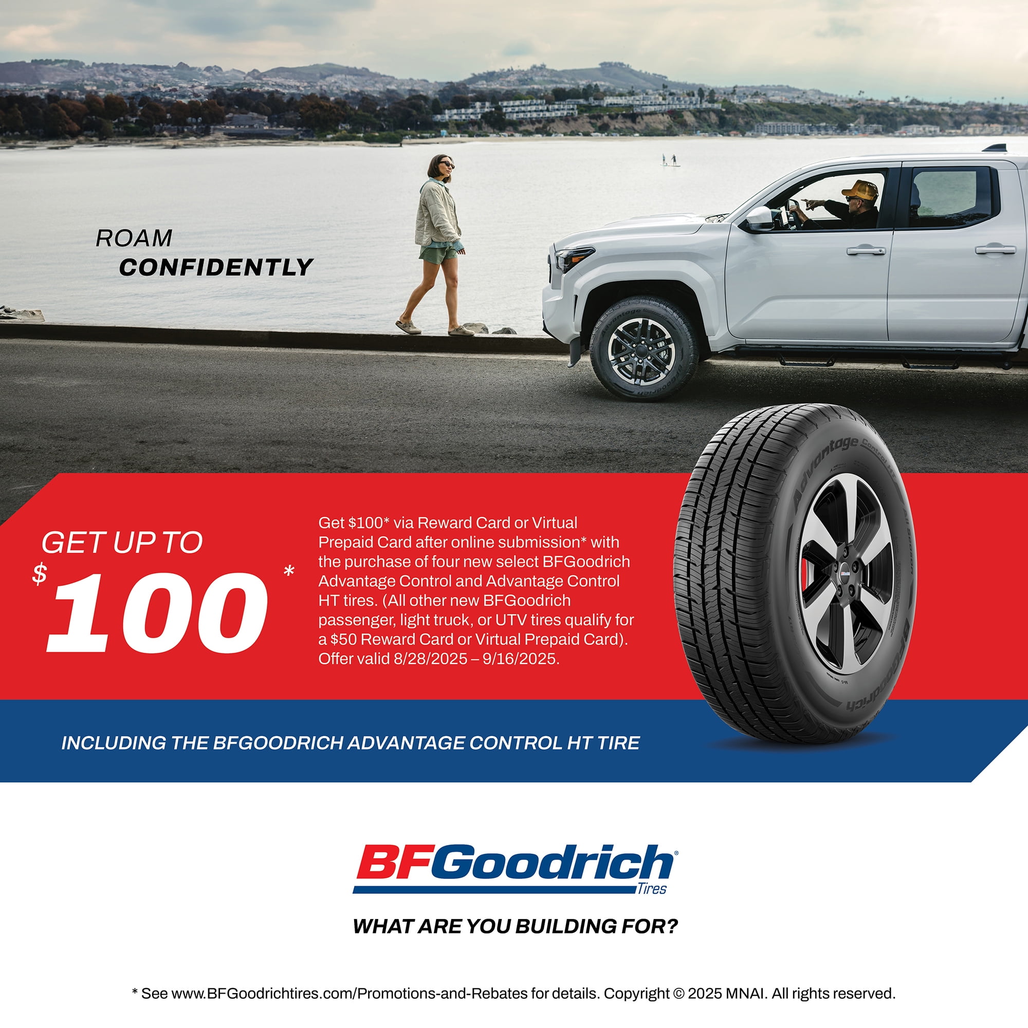 BFGoodrich All-Terrain T/A KO2 All Terrain LT285/65R20 127/124S E Light Truck Tire - Image 2