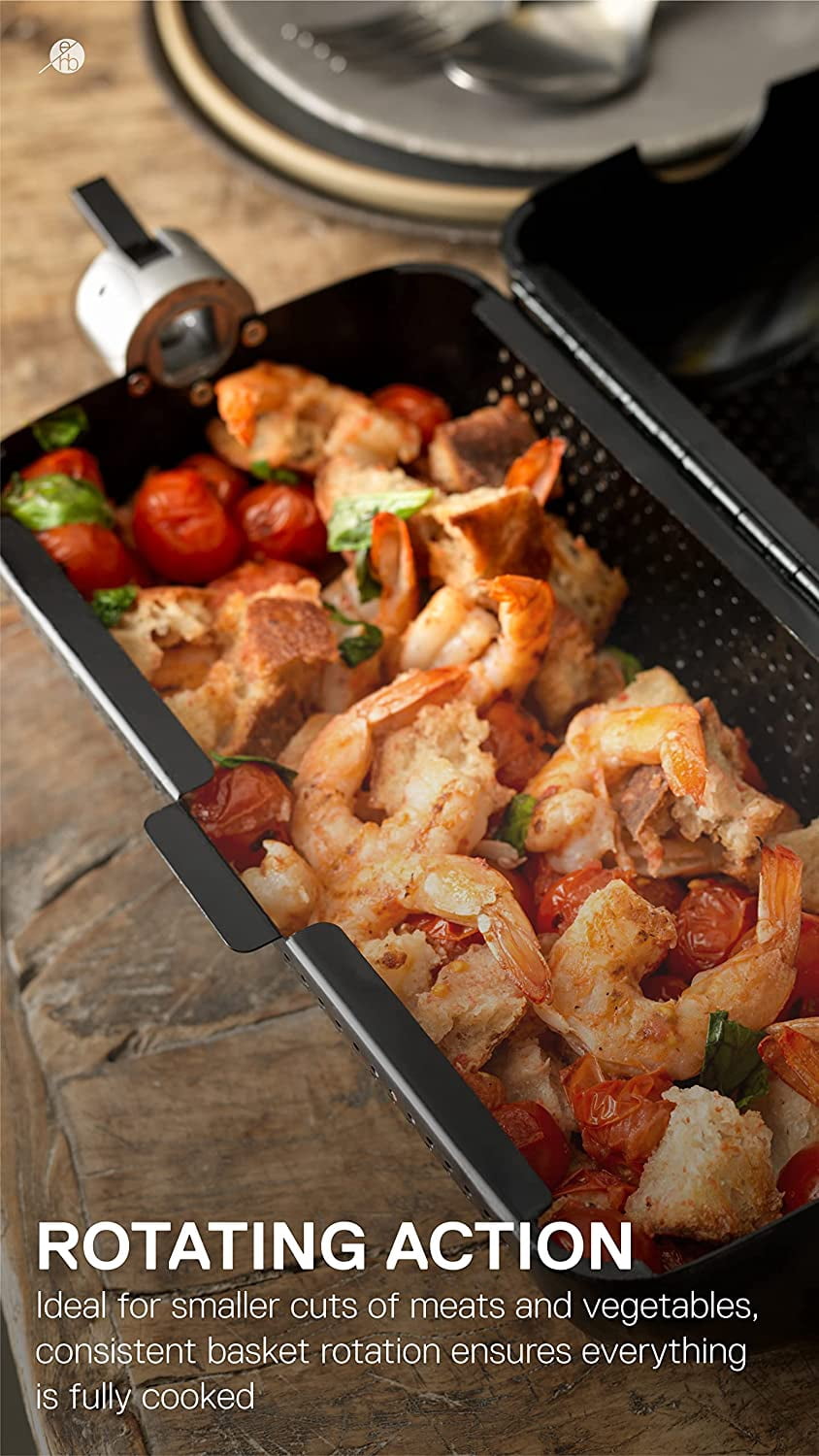 Universal Grill Rotisserie Basket For Vegetables, Meat and Fish - Image 6