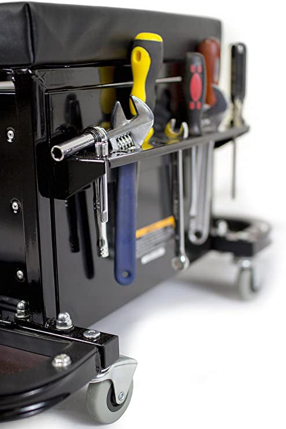 WEN,27.2 lb, 16.50" Glider Rolling Tool Chest Black - Image 4