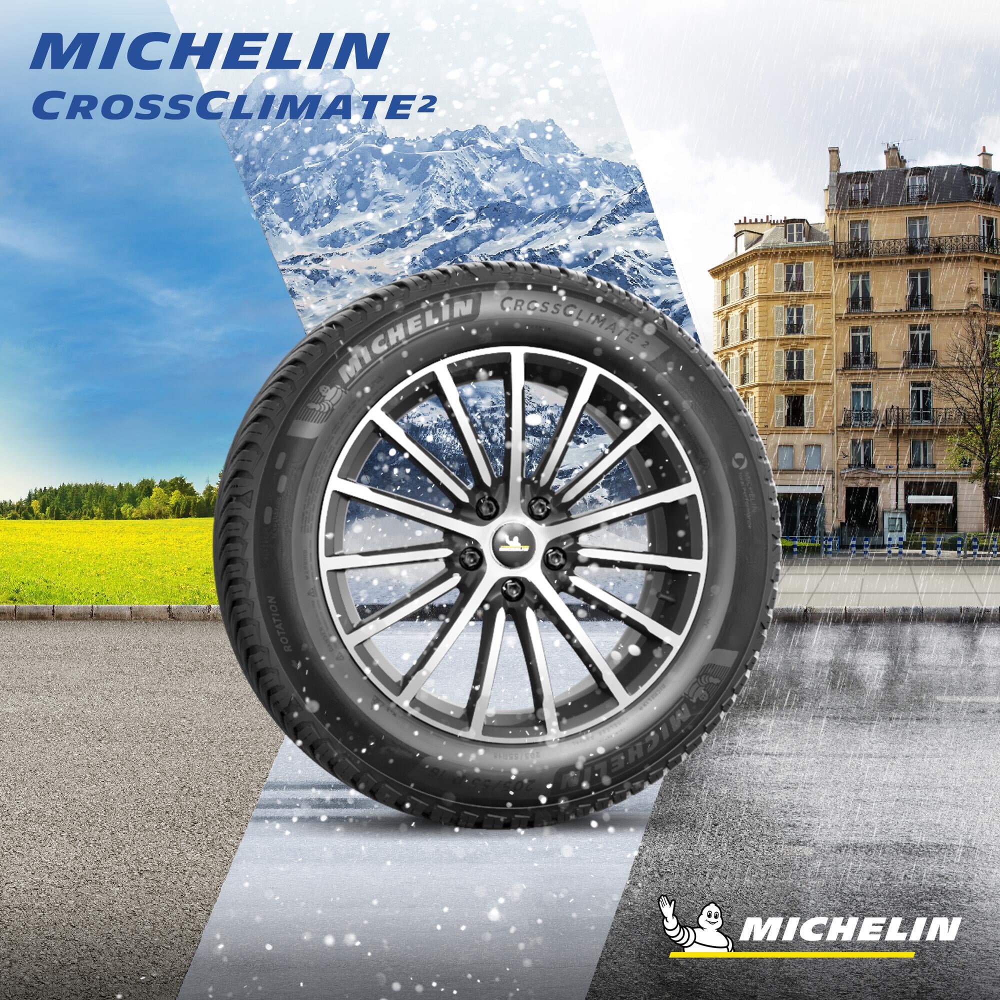 Michelin Cross Climate2 A/W All Weather 235/45R19 99V XL Passenger Tire Fits: 2013-19 Ford Escape Titanium, 2022-23 Jeep Compass Red - Image 7