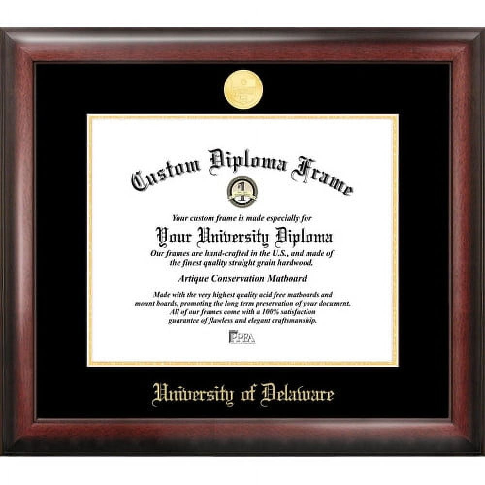 James Madison University 12" x 16" Gold Embossed Diploma Frame - Image 3