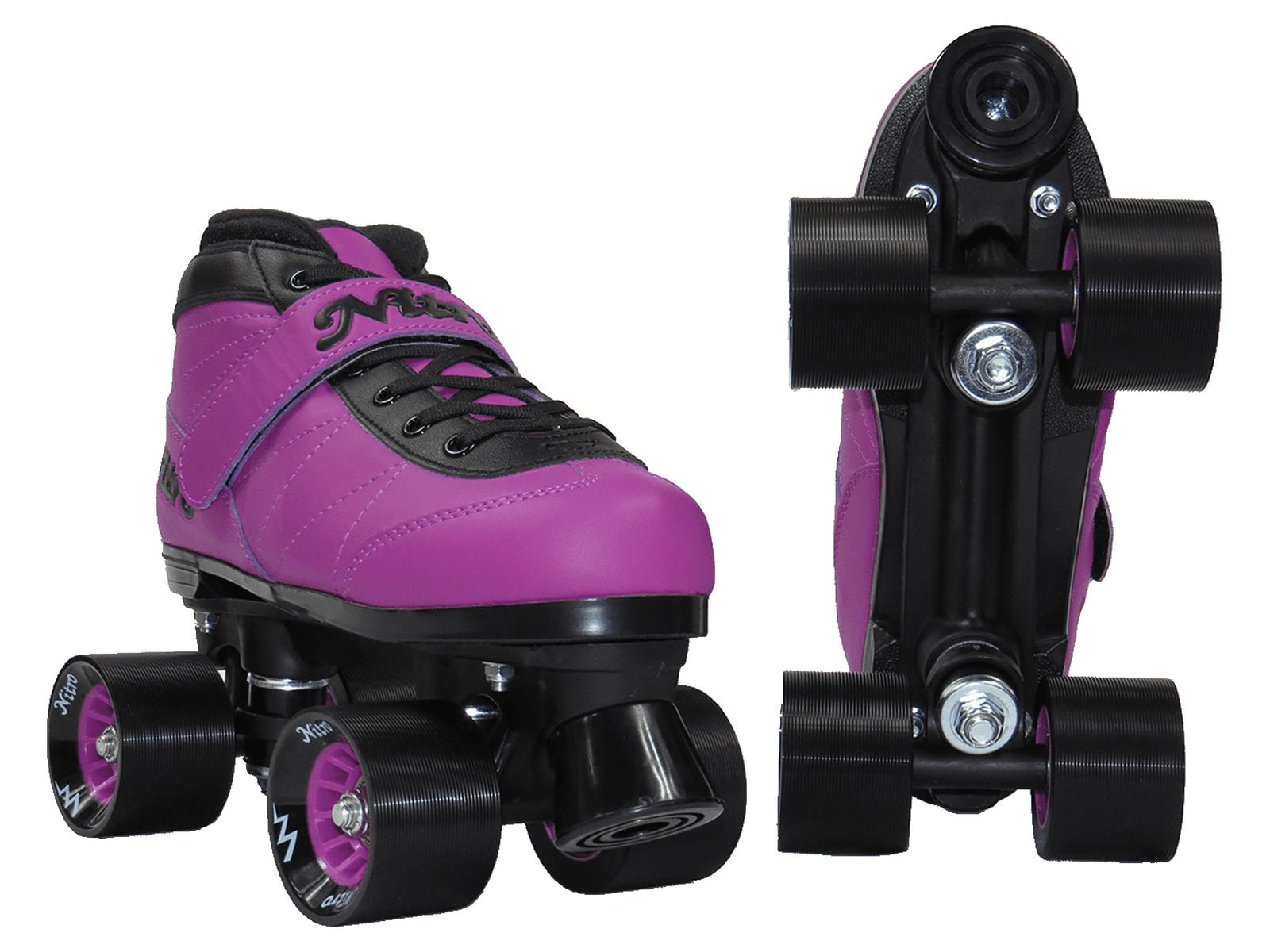 Epic Skates Nitro Turbo Purple Quad Speed Skates - Image 6