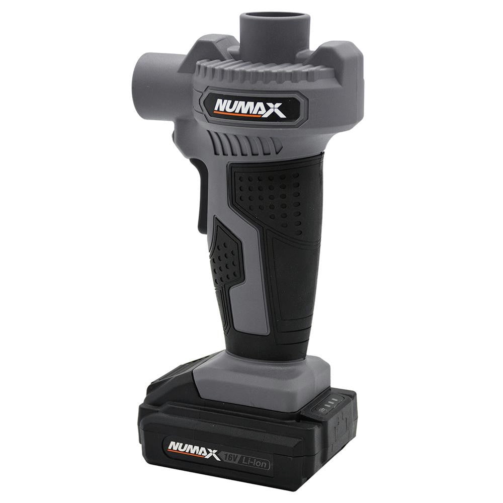 NuMax SH16VIPK 16V Cordless Tire Inflator and Air Pump Kit with Accessories, Charger, and Case - Image 5