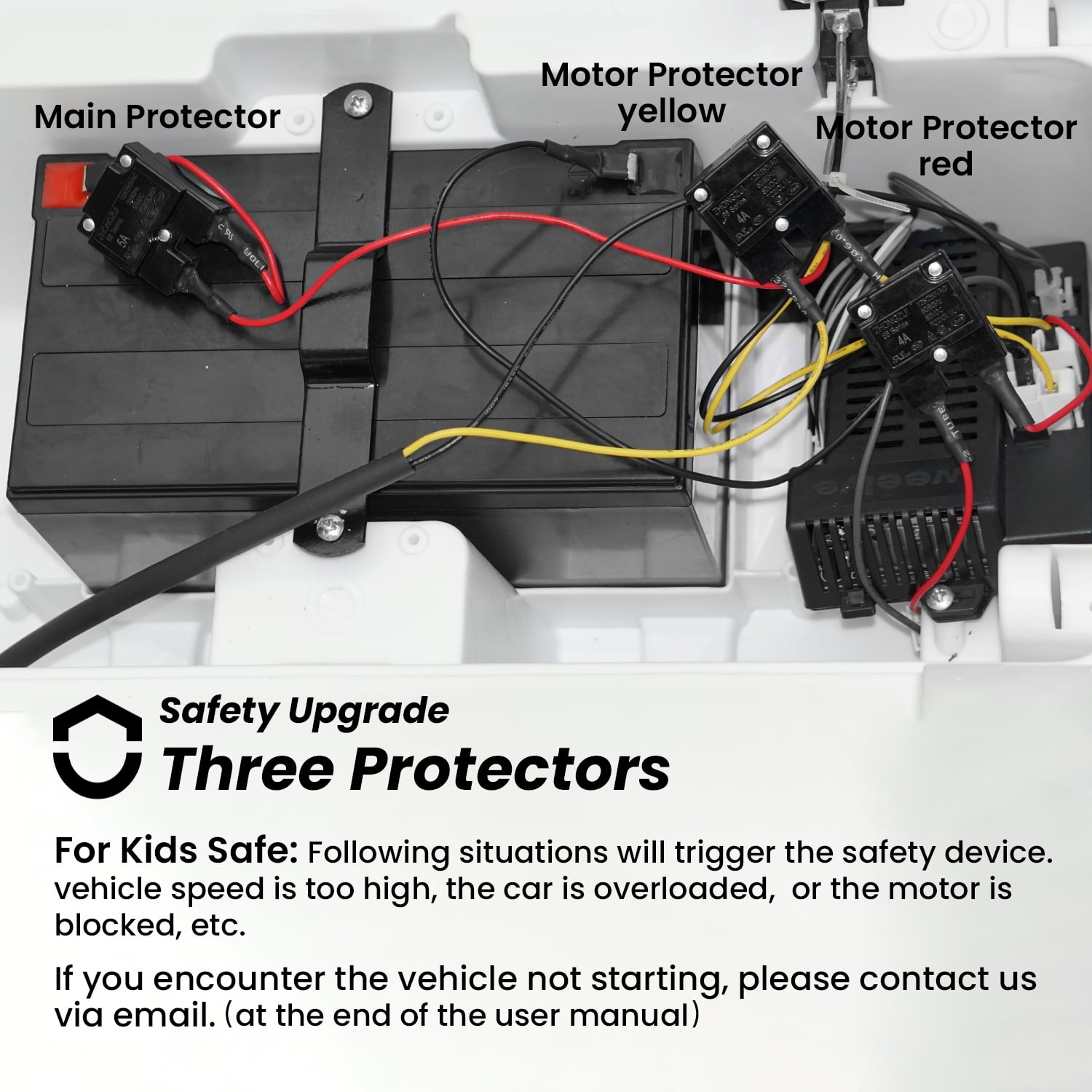 Track Seven 24V Ride on Car, Electric Golf Cart with Ceiling, Ride on Truck with Remote Control, Music, Rear Storage Box, Electric Car for Boys Girls Age 3+, 18.5" Large Seat with Armrests, Pink - Image 8