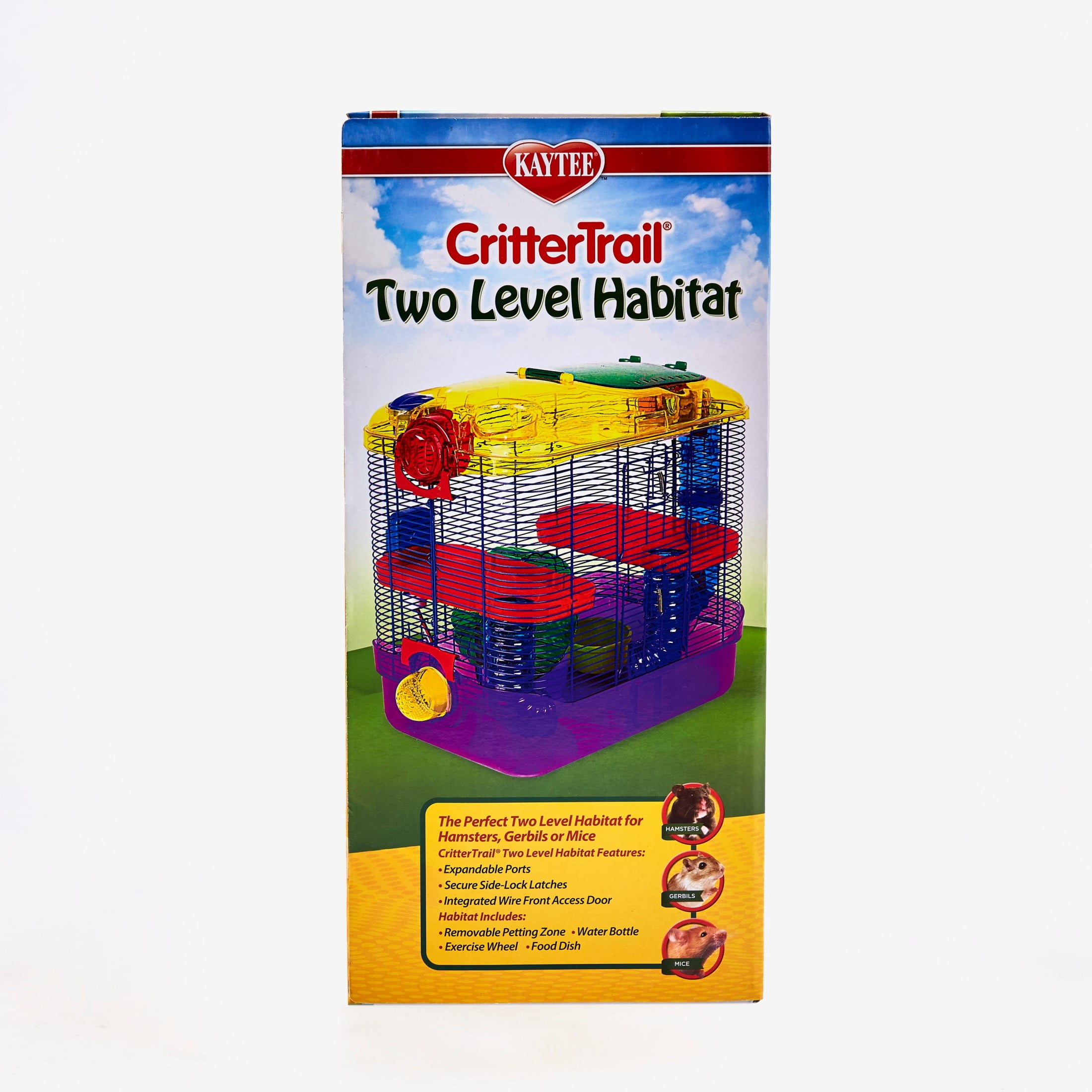 Kaytee Critter Trail Two Level Habitat for Pet Dwarf Hamsters, Gerbils or Mice - Image 6