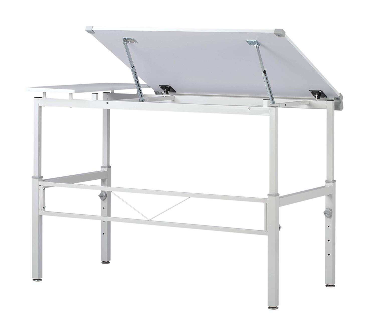 Studio Designs Graphix II White Split Top Crafting Table - Image 2
