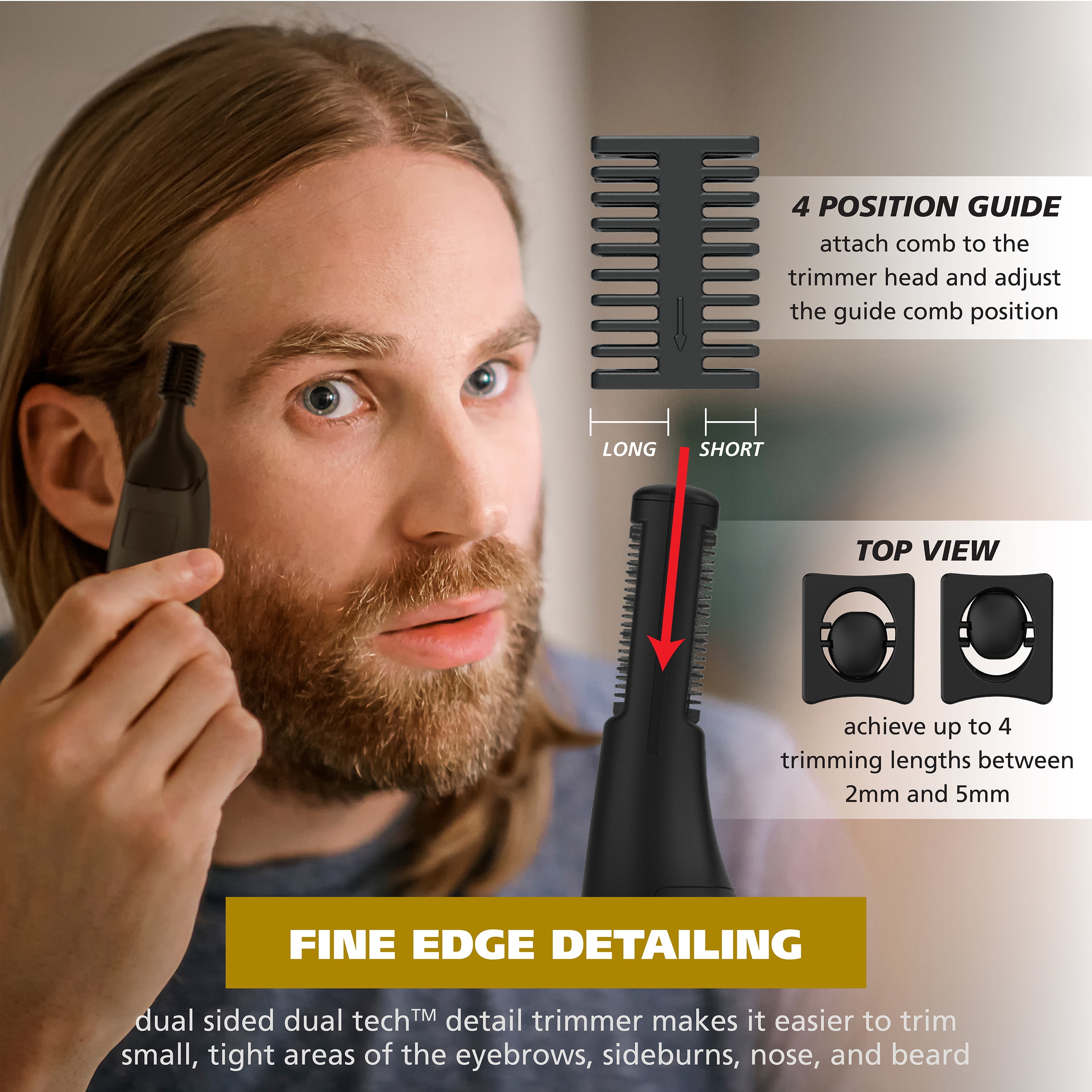 Wahl Manscaper Tool Box Rechargeable Trimmer for Trimming, Shaving, & Detailing for Men - 3024523 - Image 2