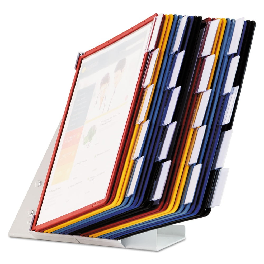 Durable 536100 20 Panels VARIO Reference Desktop System - Assorted Borders and Panels - Image 7