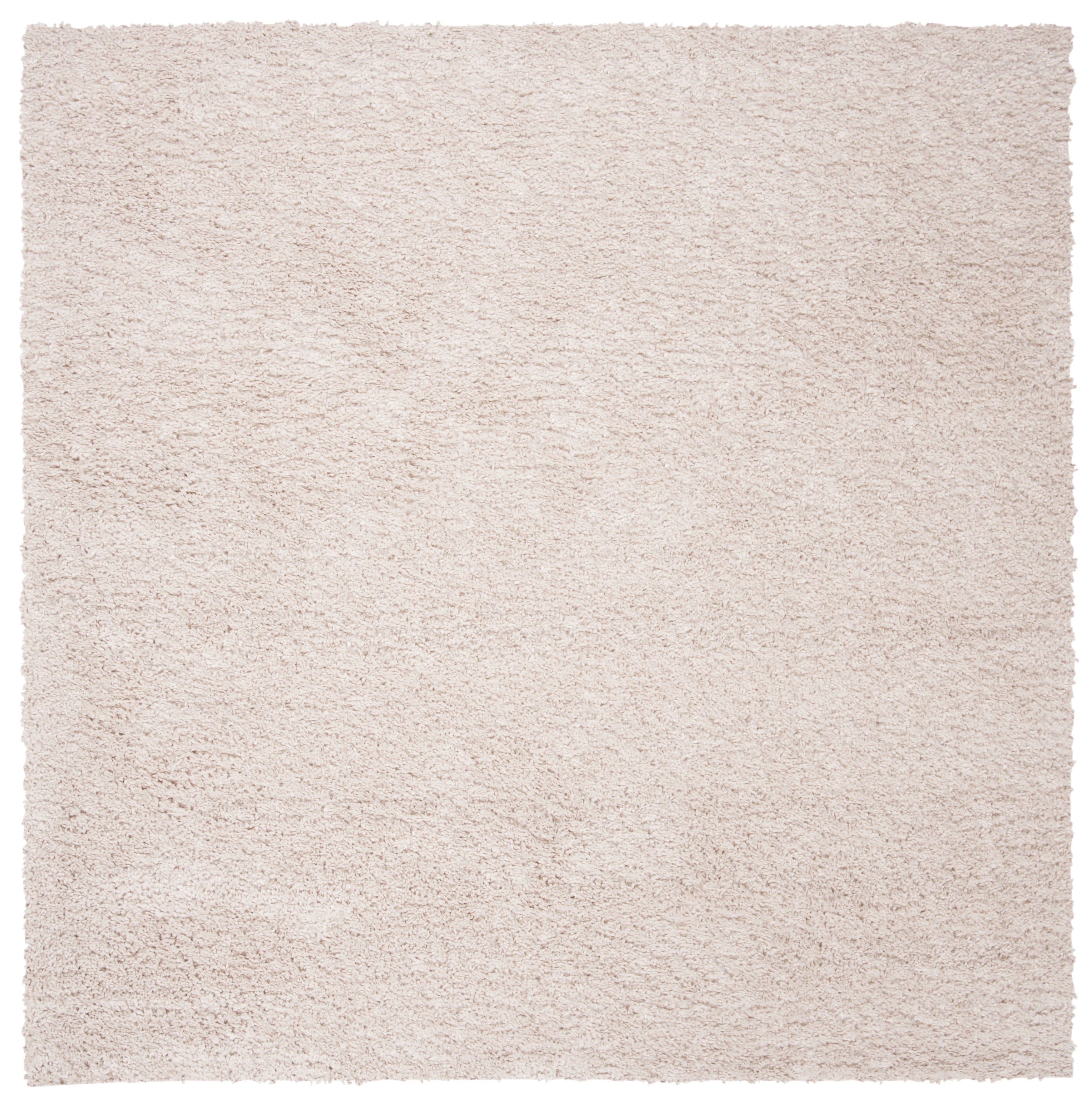 SAFAVIEH August Carlene Solid Plush Shag Area Rug, Beige, 11' x 11' Square - Large - Modern Design, Beige, Non-Shedding & Easy Cleaning, Ultra Plush Thick Pile, Ideal for Living Room, Bedroom - Image 3