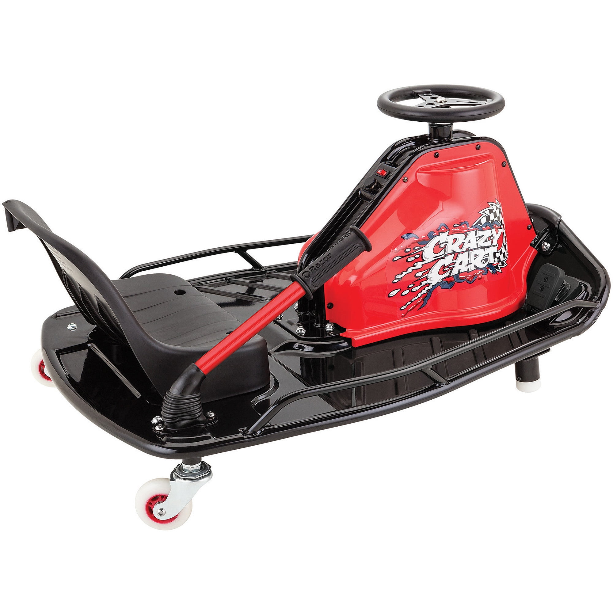 Razor Crazy Cart Sport - 24V Electric Drifting Go Kart, Variable Speed, up to 12 mph, for Child Ages 9+ - Image 12