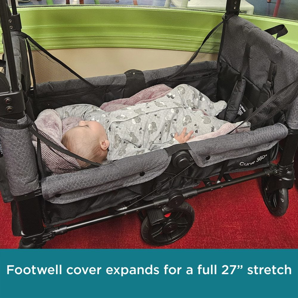 Contours Curve 360 Child Stroller Wagon - Image 3