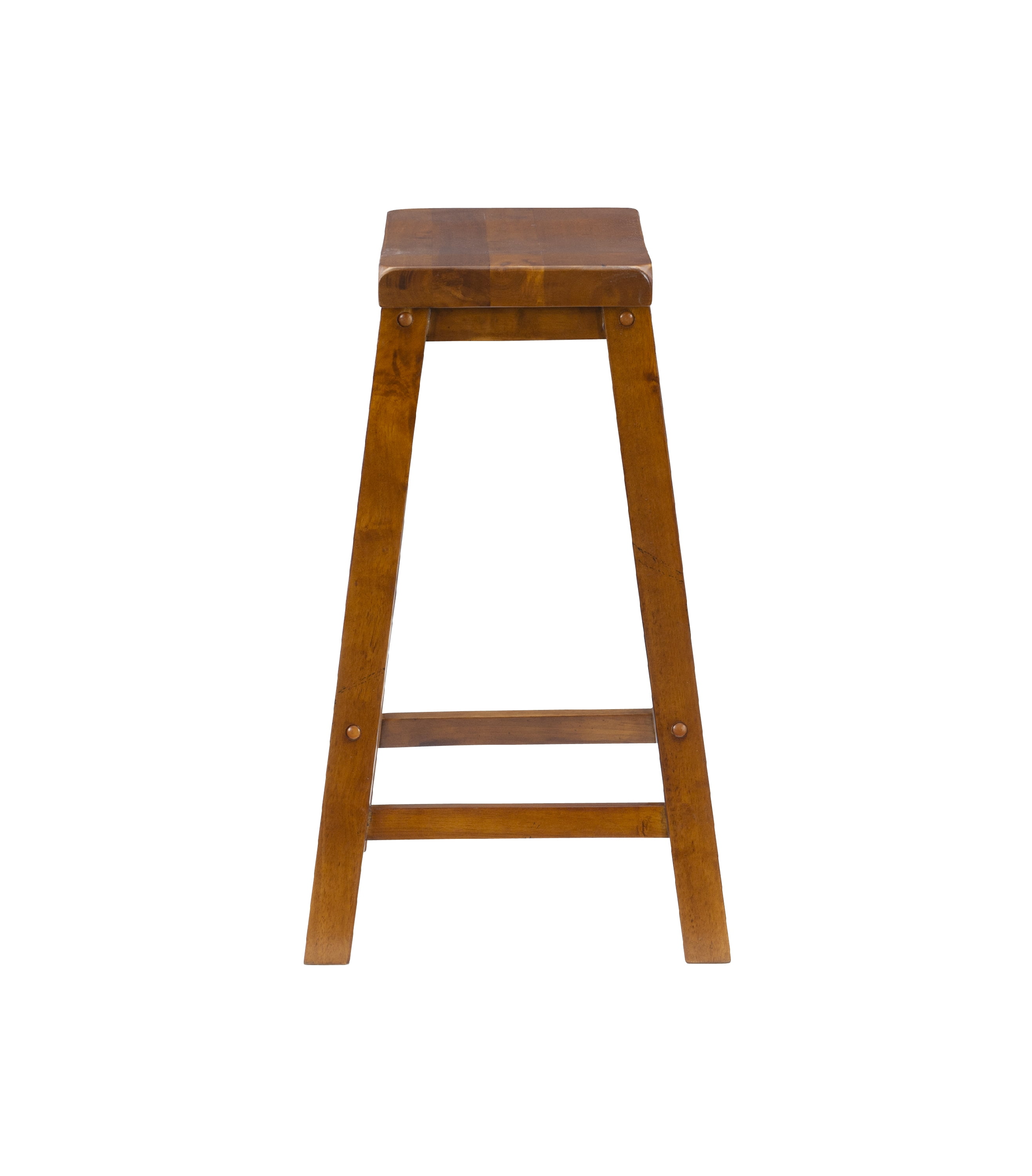 Powell "Honey Brown" Counter Stool, 24" Seat Height - Image 8