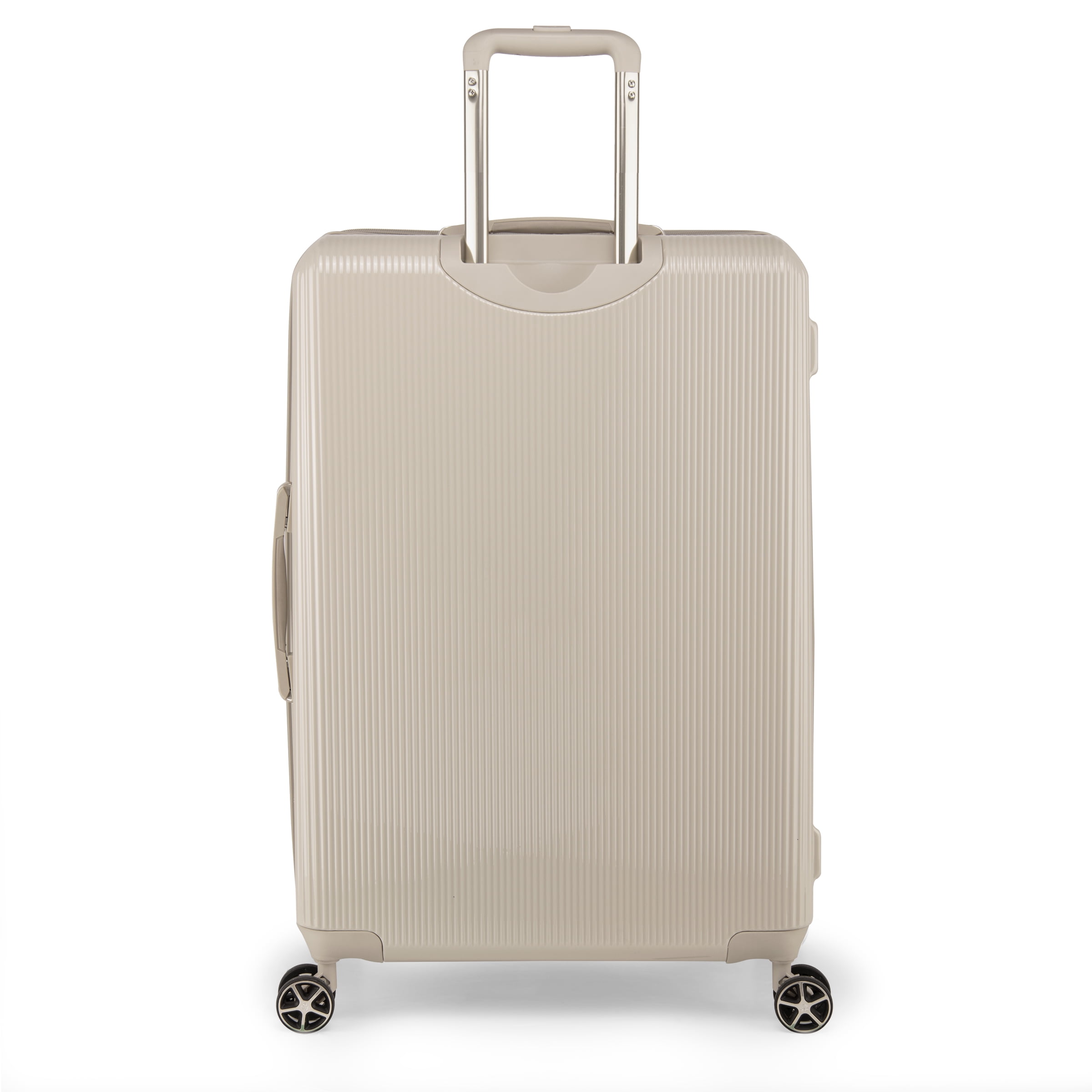 Vacay Hardside Future Collection by iFLY Luggage 2-Piece Set, 20" Carry-on and 28" Checked Luggage, Sand - Image 3