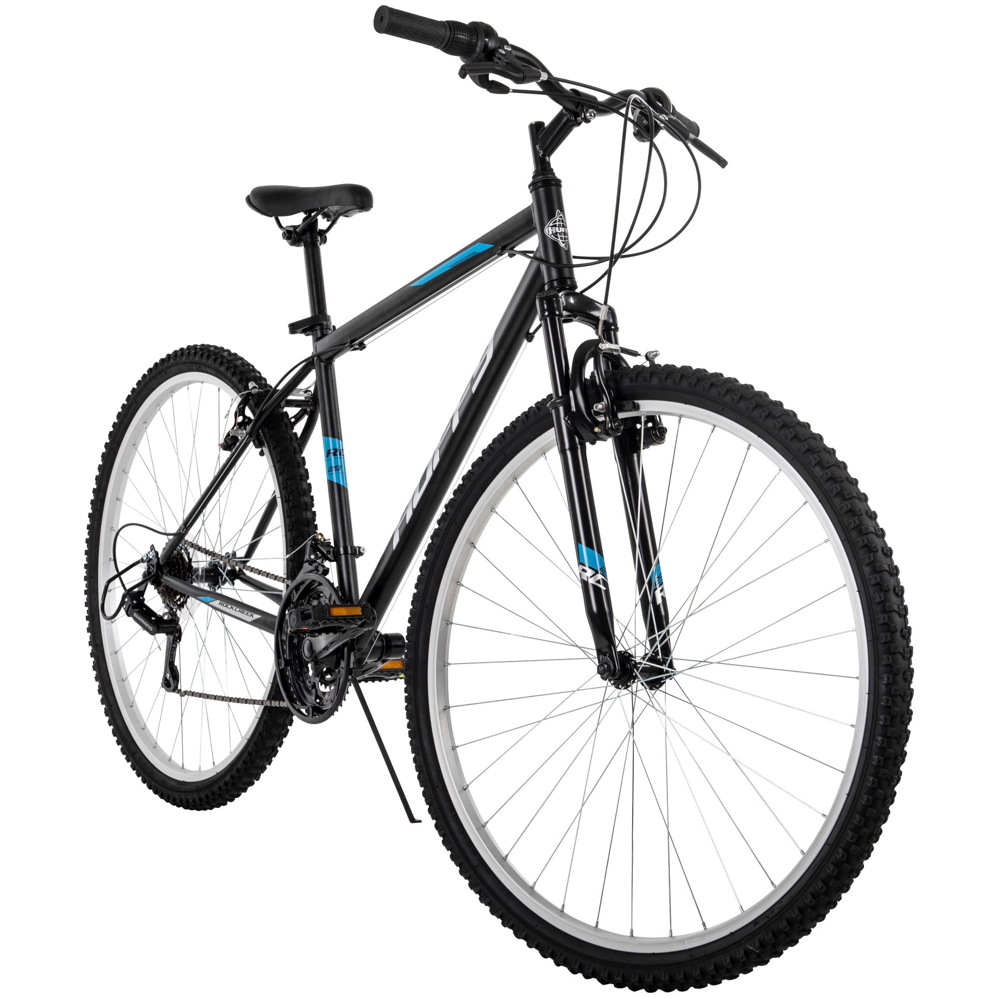 Huffy 29" Rock Creek Mountain Bike, Fits Riders 5'0"+, Matte Black, Adult, Men's - Image 9