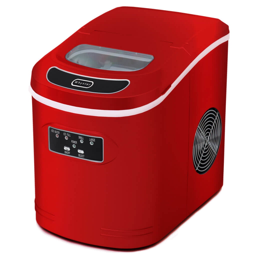 Whynter Compact Portable Ice Maker, 27 lb Capacity, Red - Image 11