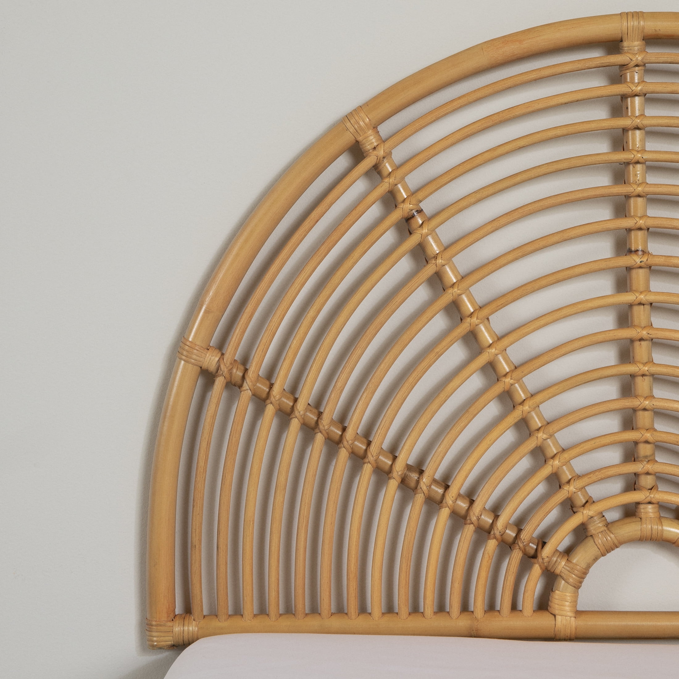 South Shore Bloom, Bohemian Harmony Headboard, Twin Beige - Image 2